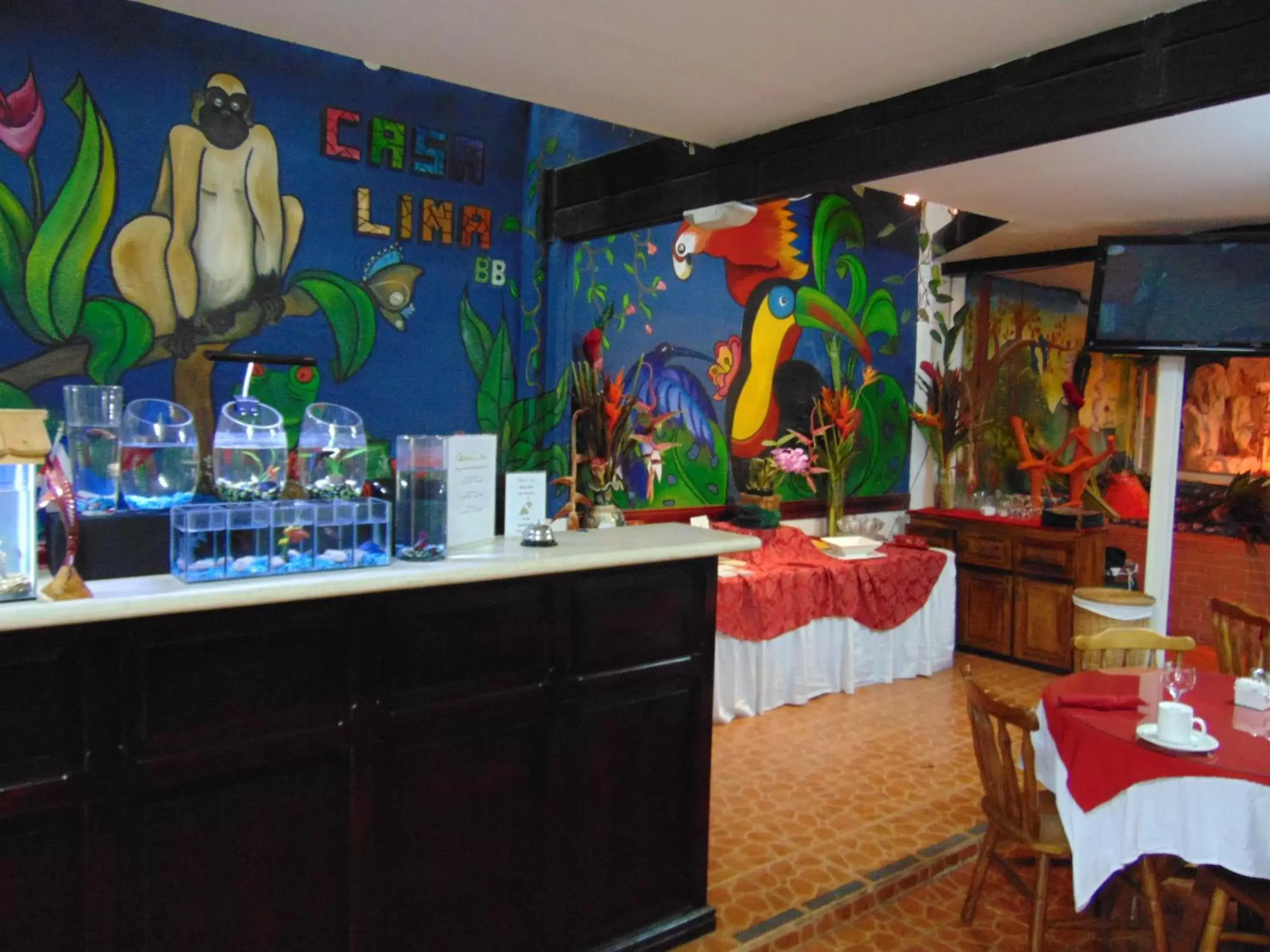 Lobby or reception in Casa Lima B&B