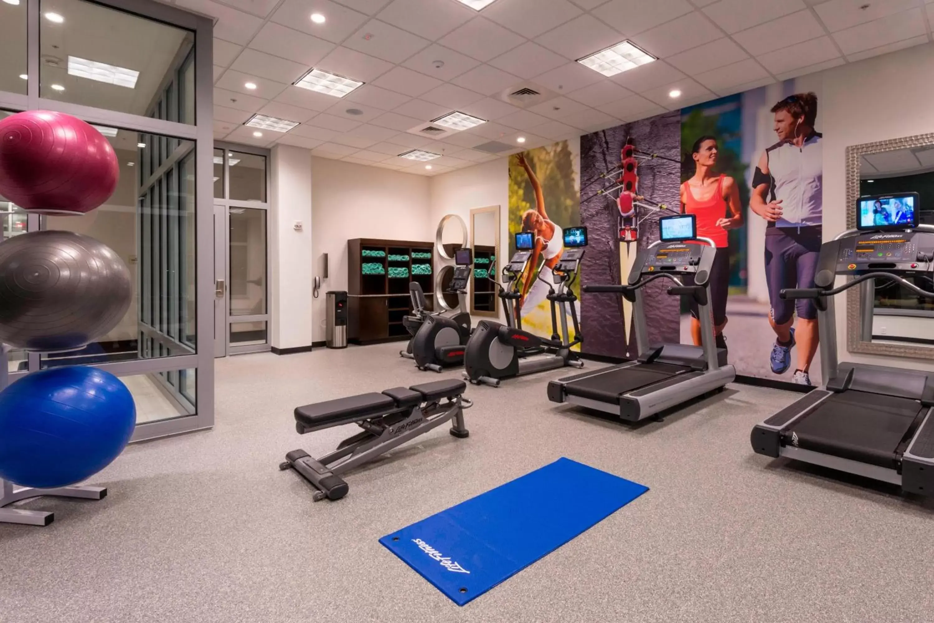 Fitness centre/facilities, Fitness Center/Facilities in Residence Inn by Marriott Boston Needham