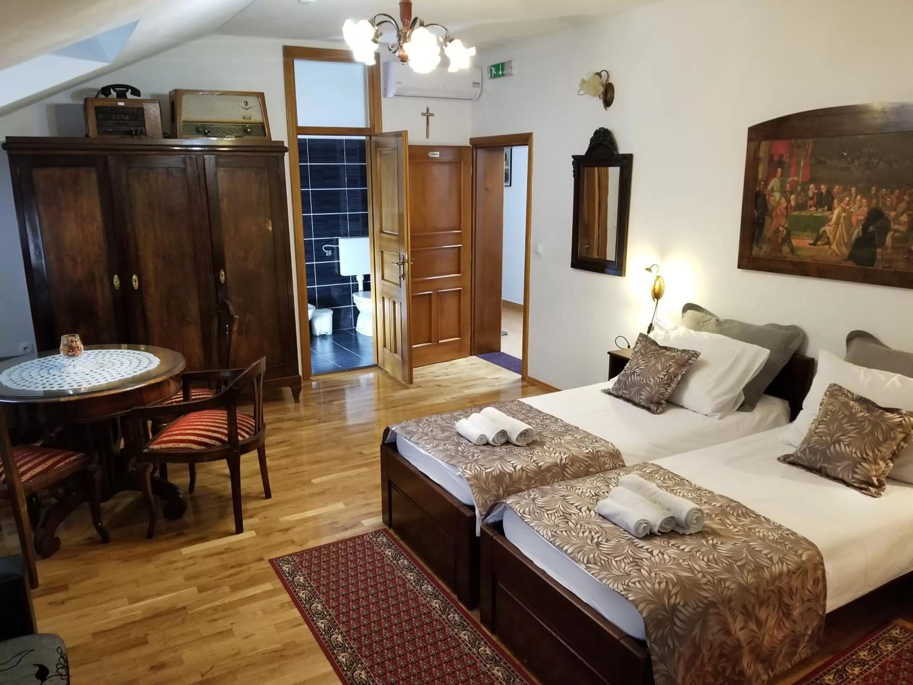 Photo of the whole room, Bed in Wellness B&B Winery Sontacchi