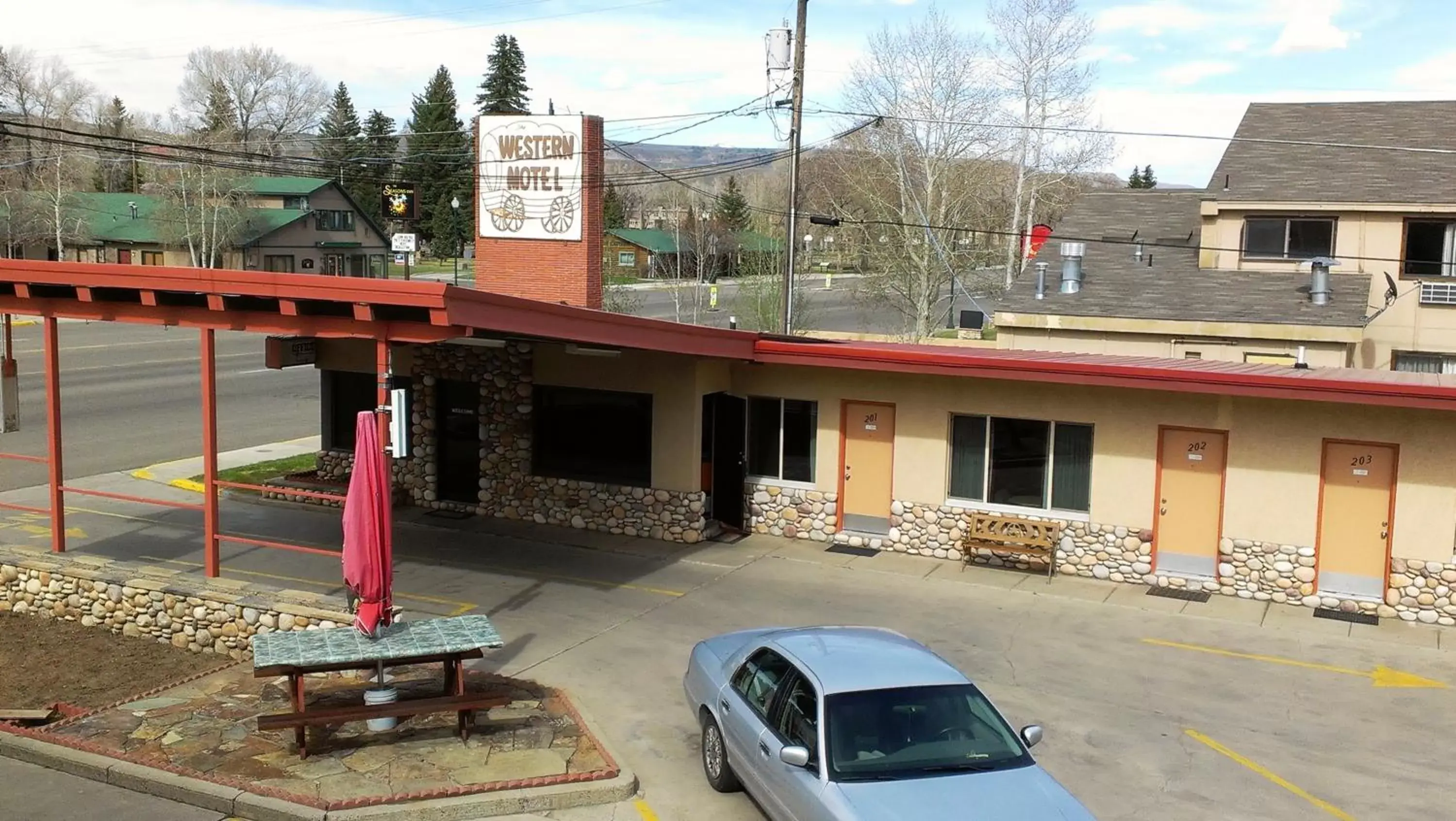 Facade/entrance in Western Motel