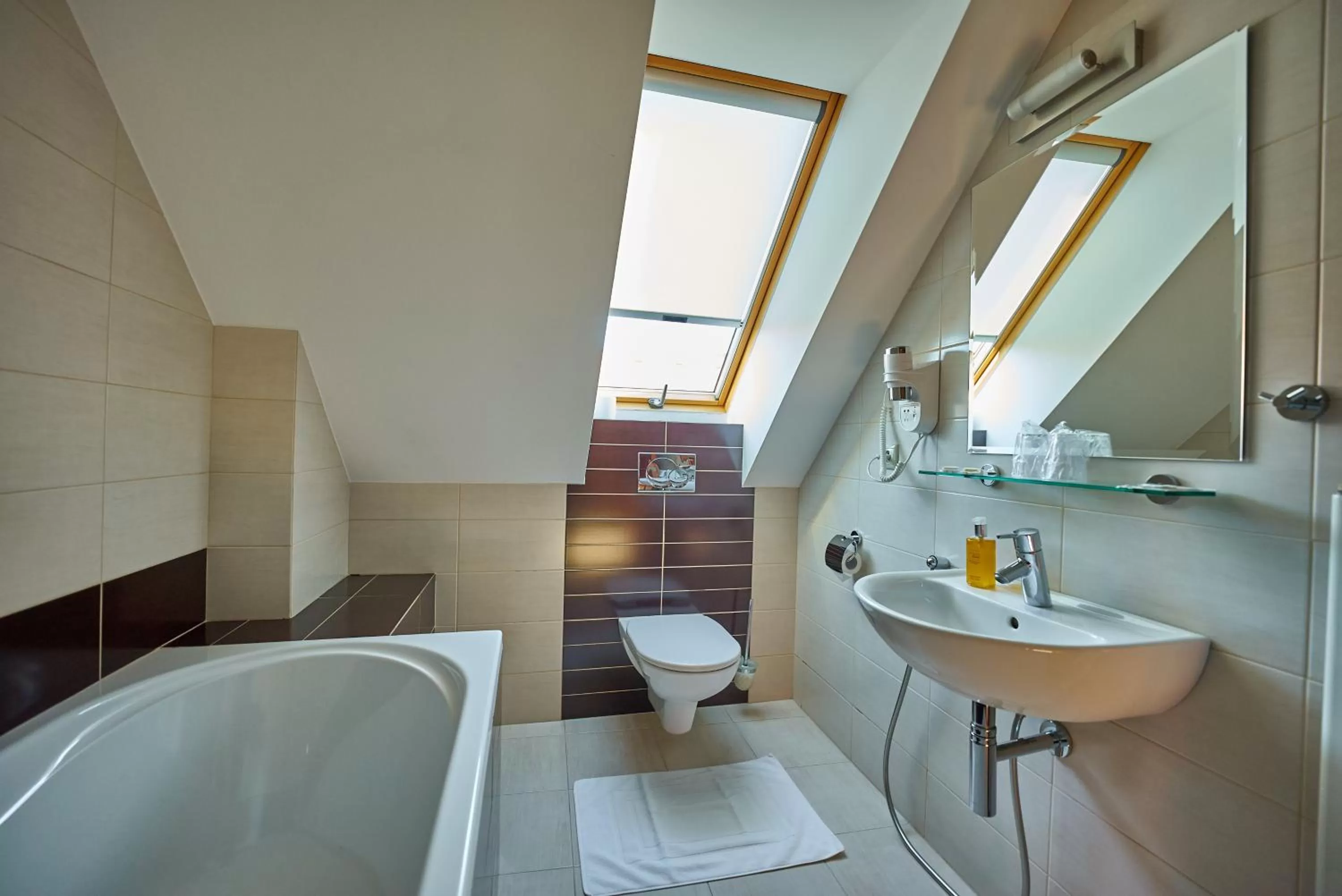 Bathroom in Pension & Restaurant PATRIOT Trnava