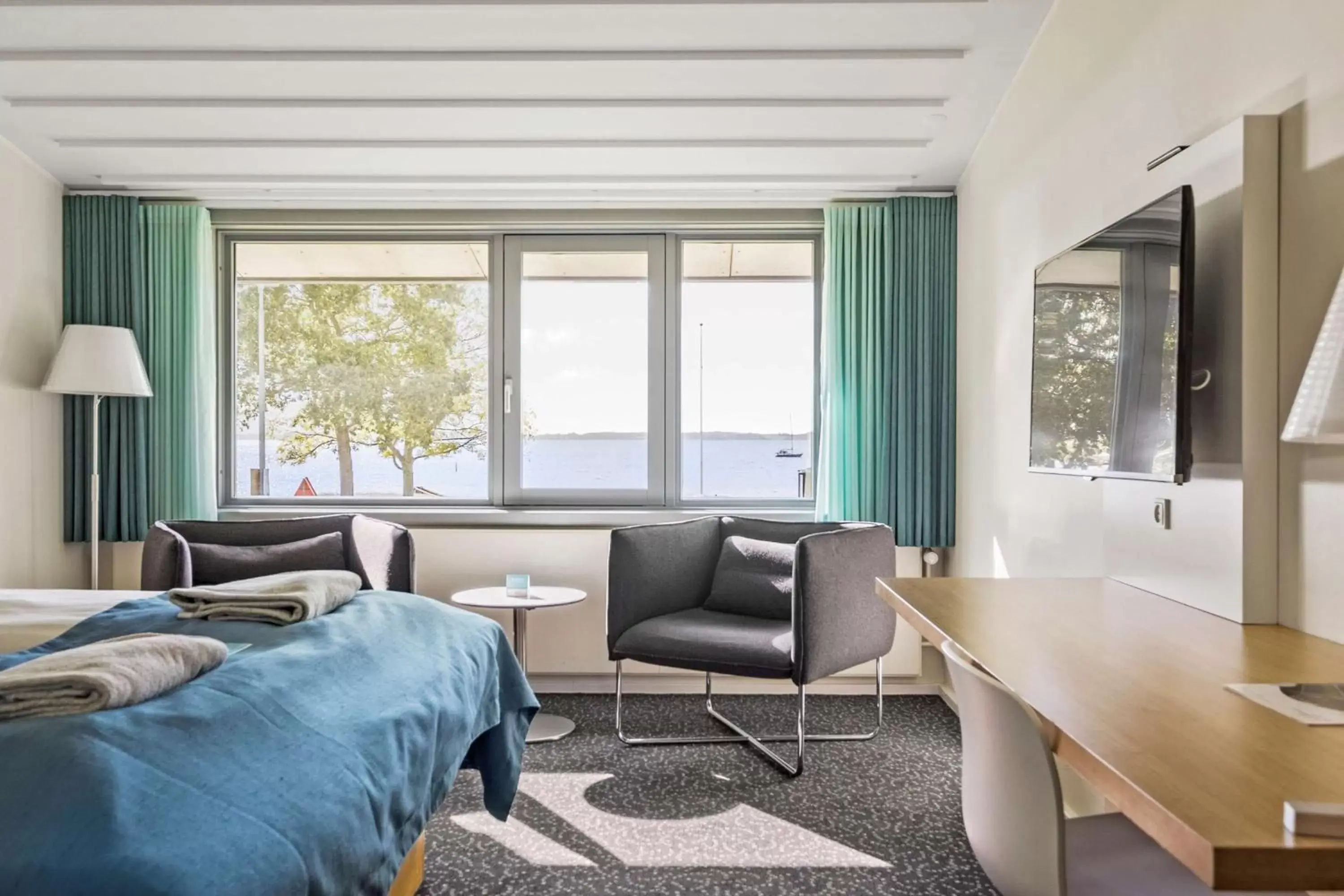 Bedroom, Seating Area in Hotel Sonderborg Strand; Sure Hotel Collection by Best Western