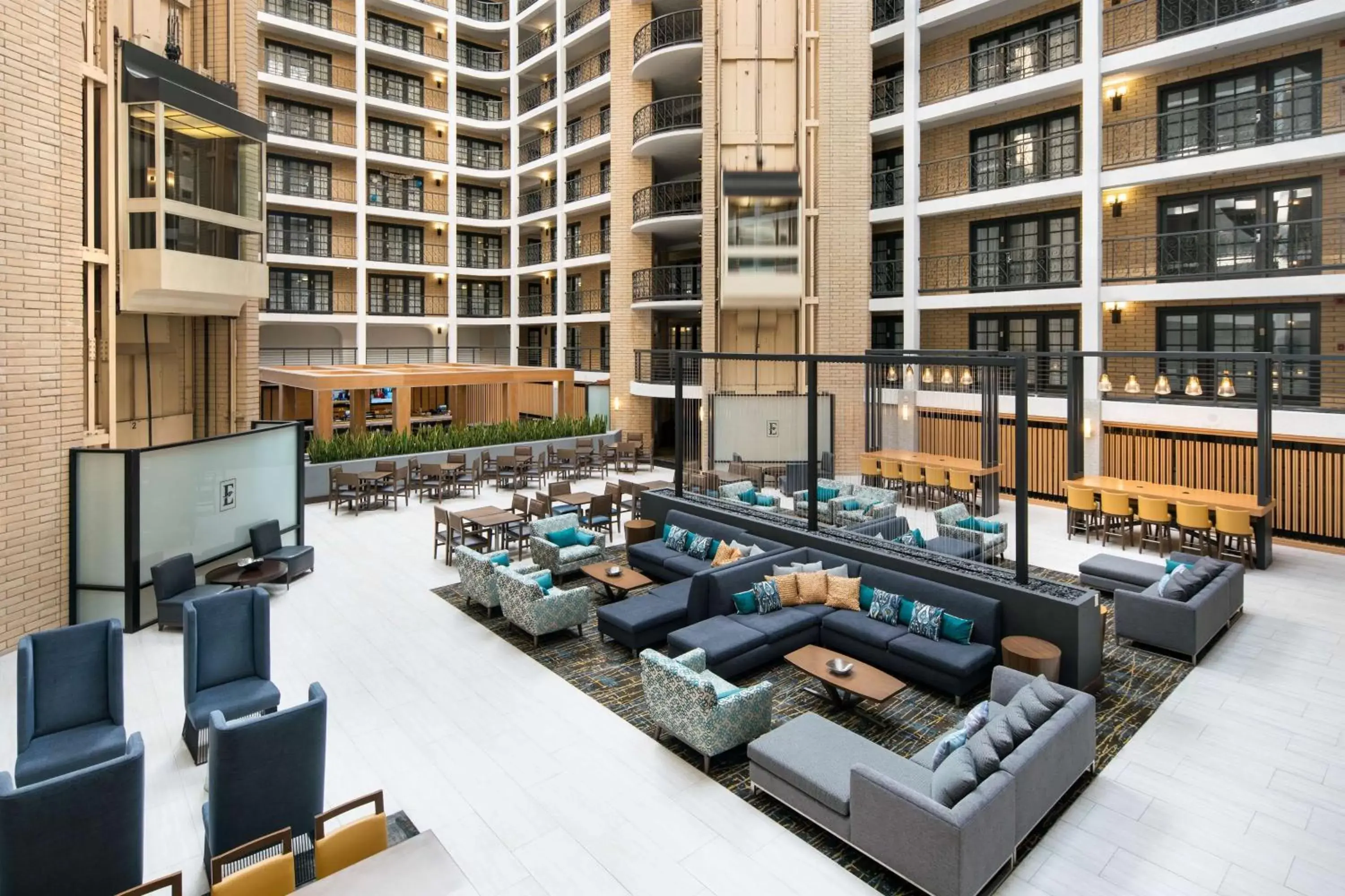 Lobby or reception in Embassy Suites by Hilton Austin Central