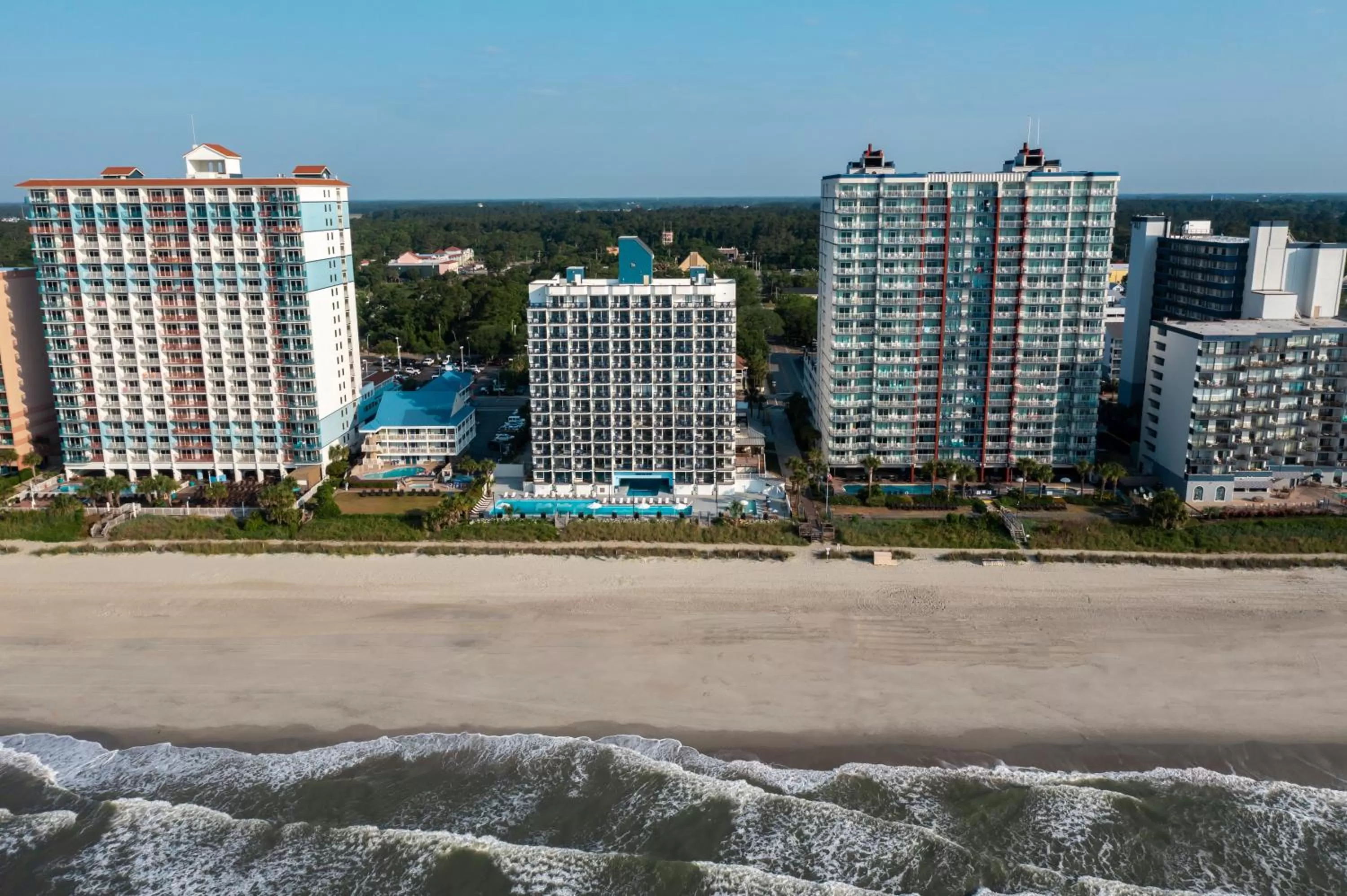 Property building in Grande Beach Resort