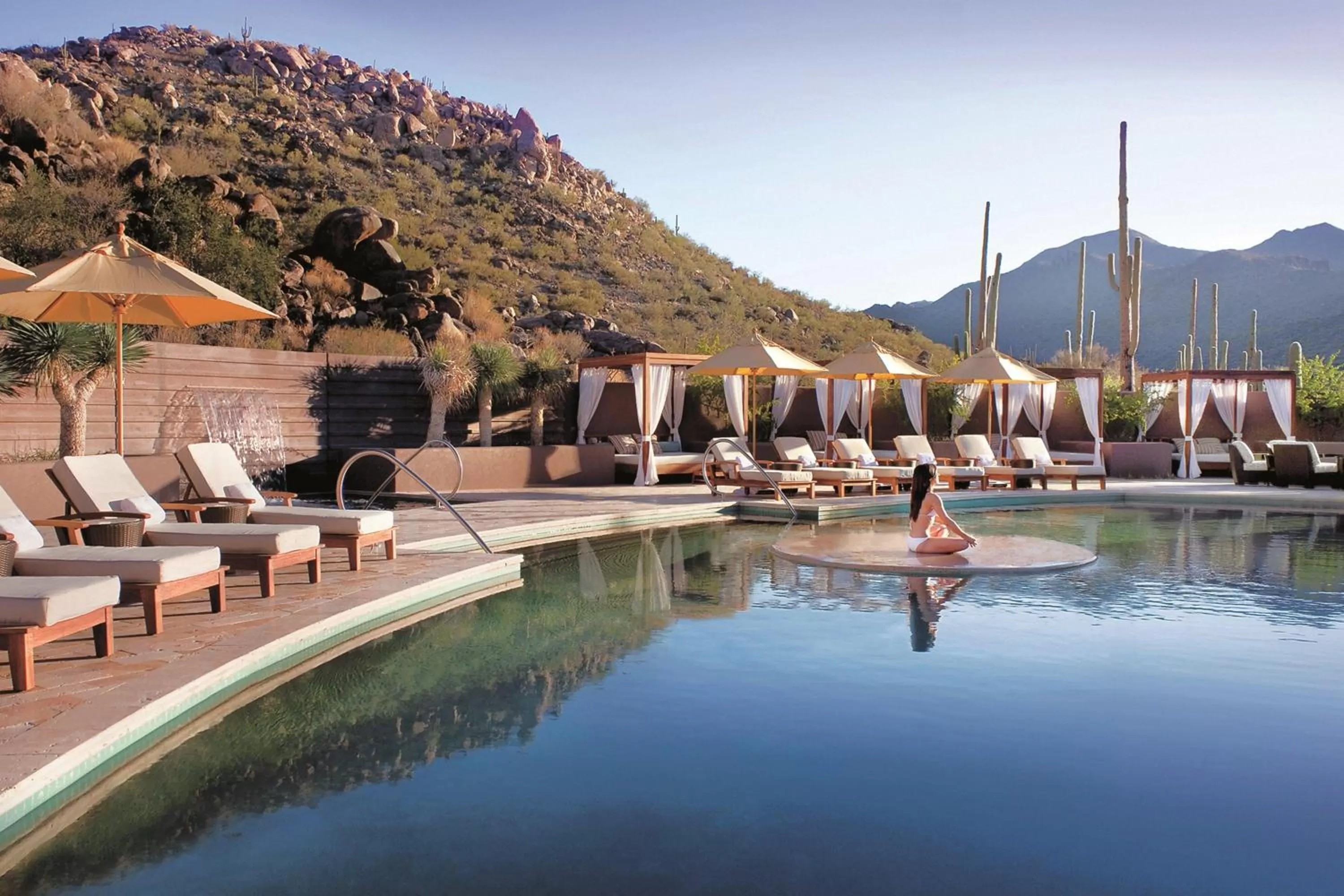 Swimming pool in The Ritz-Carlton, Dove Mountain