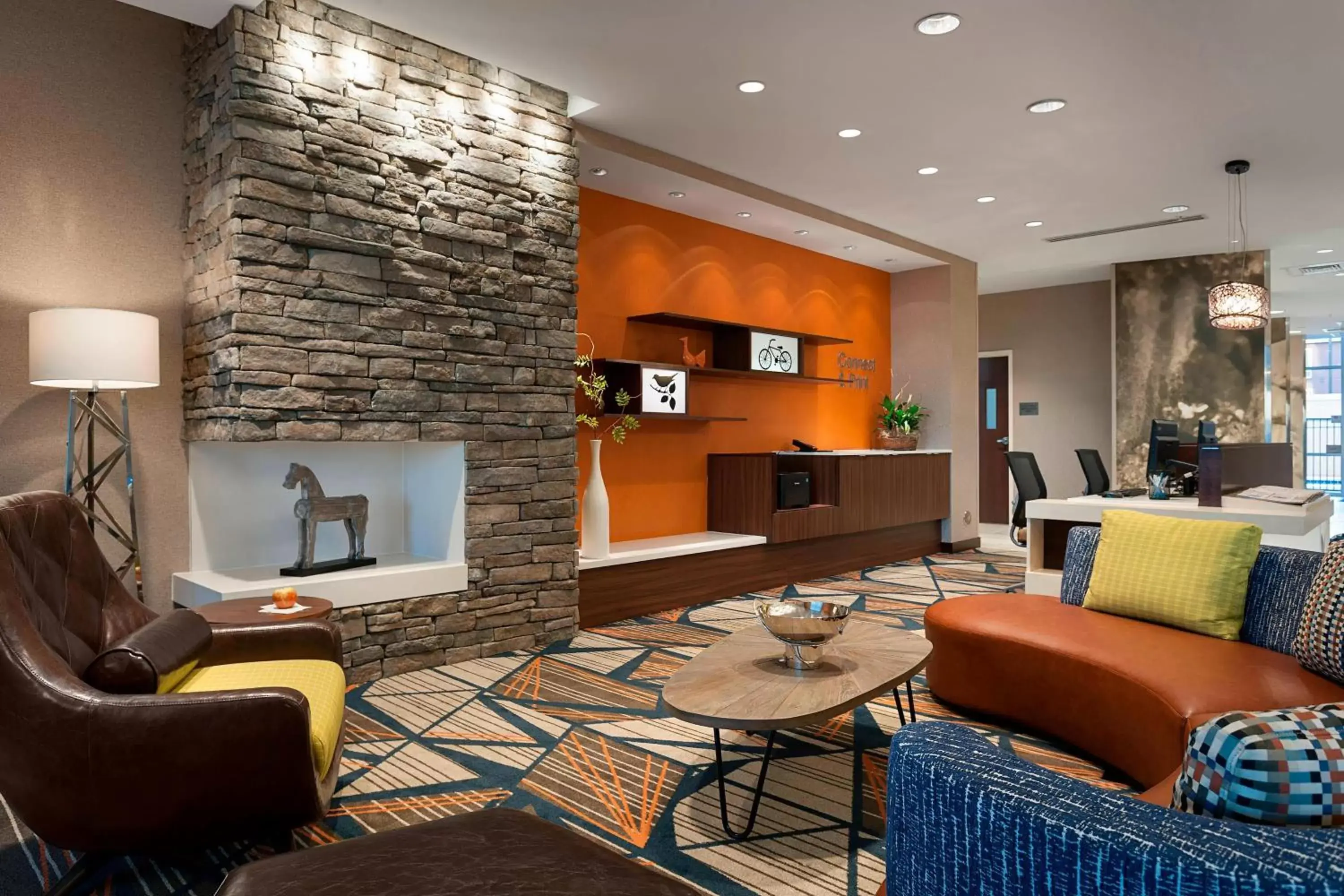 Lobby or reception, Seating Area in Fairfield Inn & Suites by Marriott Rock Hill