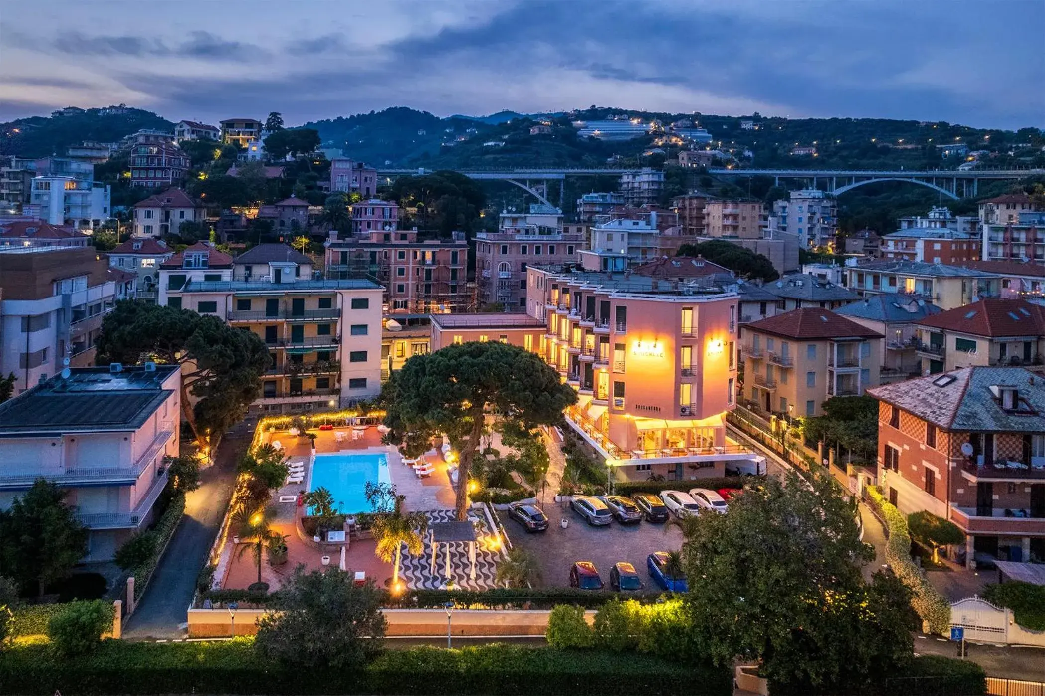 Property building, Bird's-eye View in Hotel San Michele