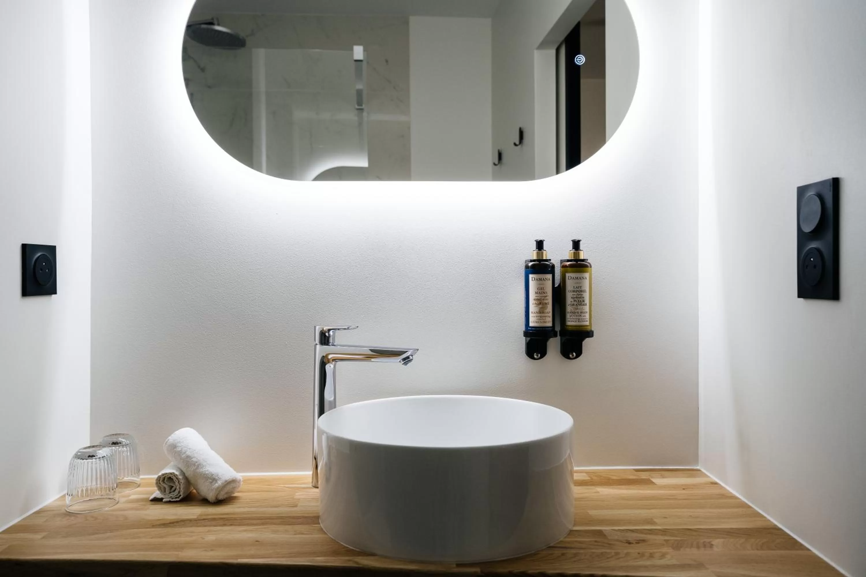 Bathroom in Auberge du Lyonnais