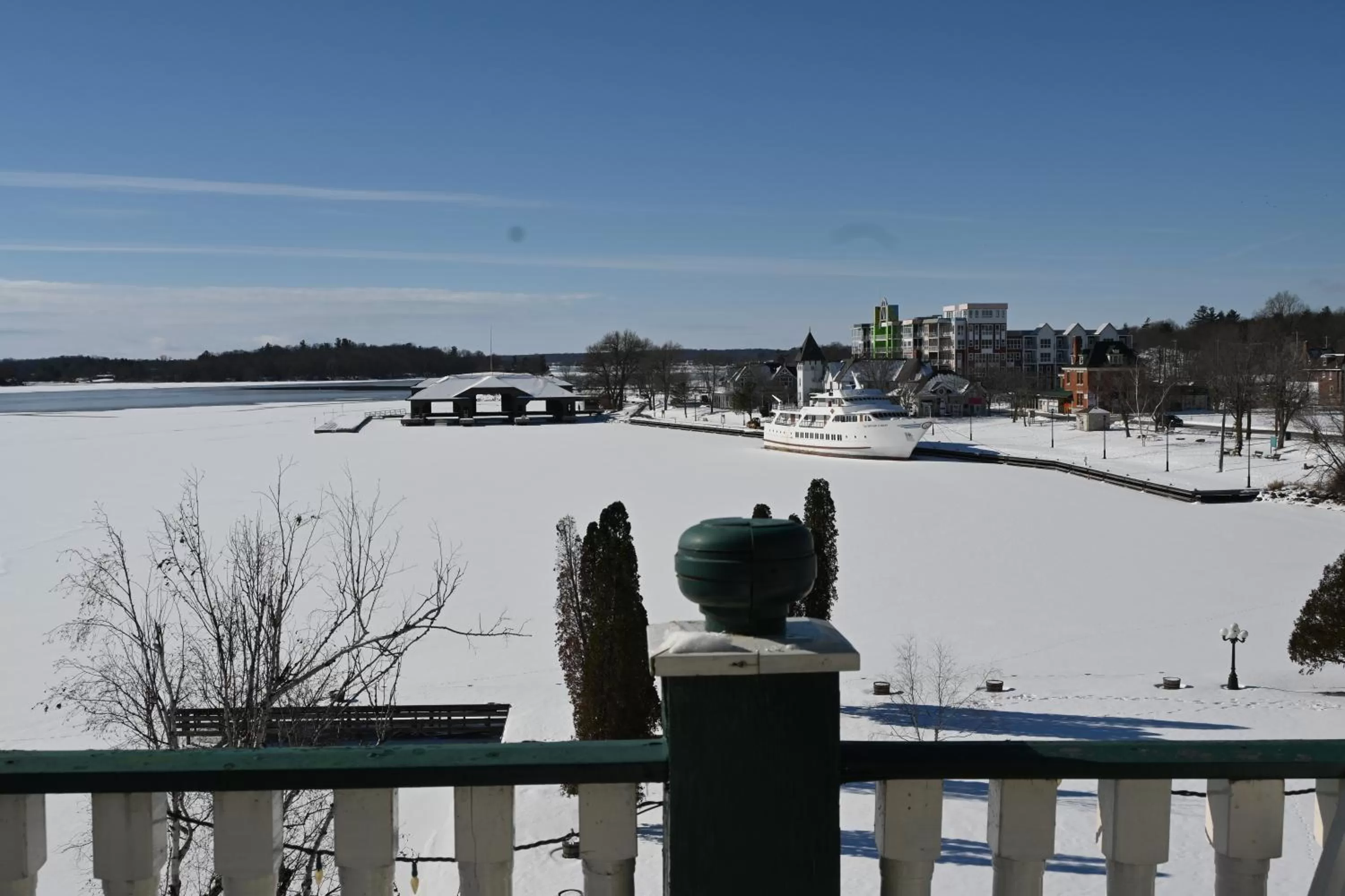 Winter in The Gananoque Inn