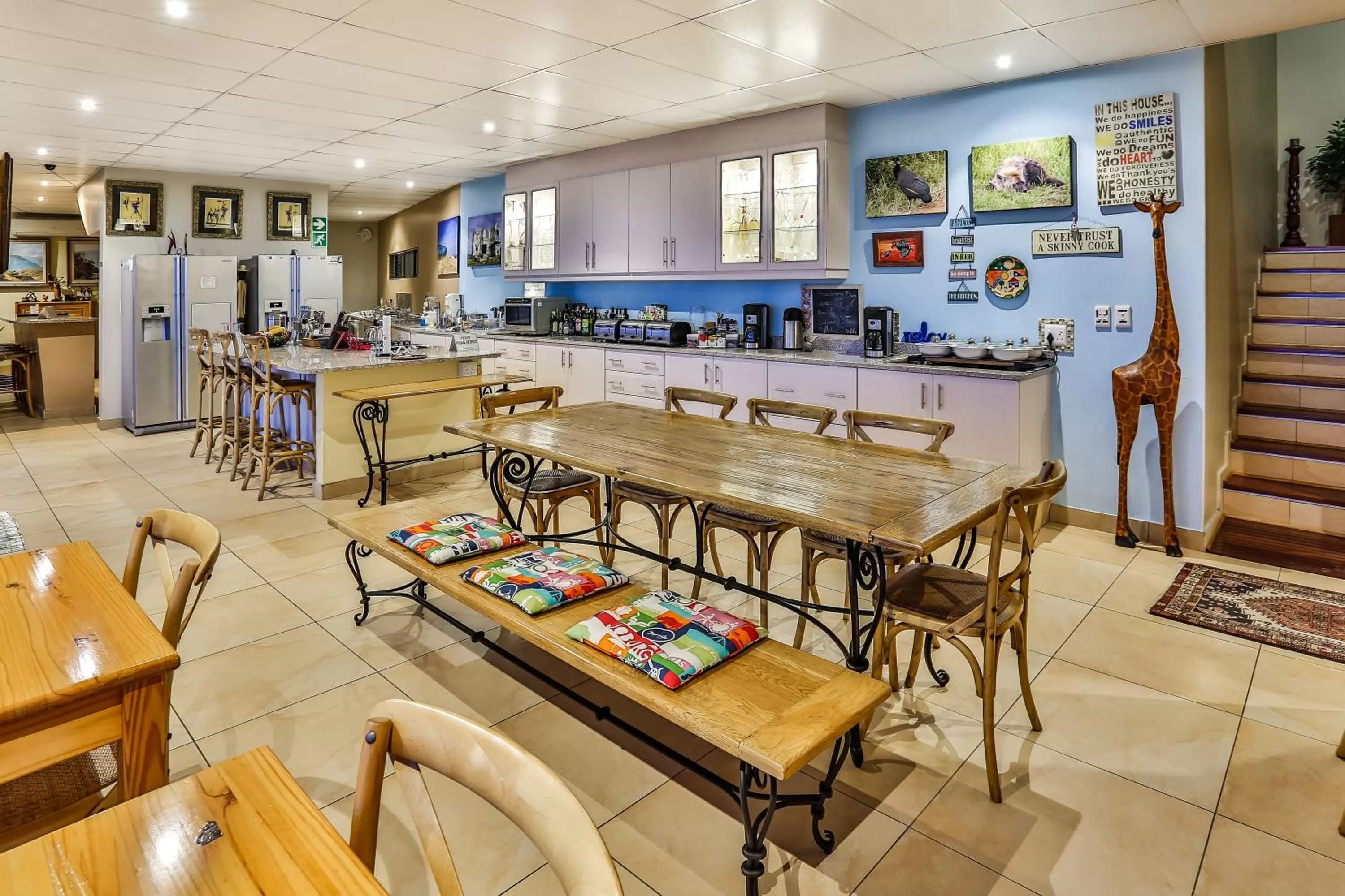 Dining area, Restaurant/Places to Eat in Zimbali View Eco Guesthouse