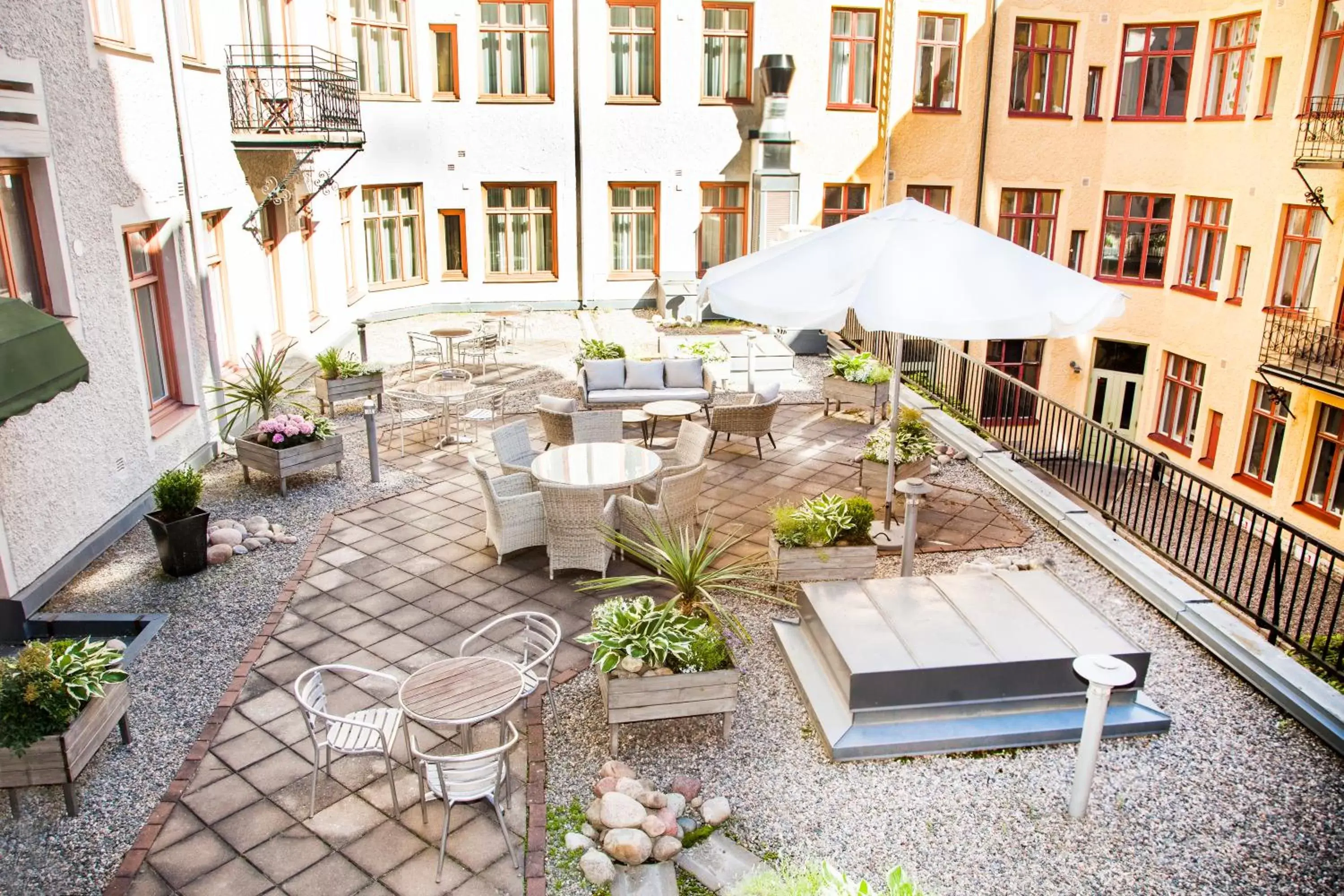 Balcony/Terrace in First Hotel Örebro