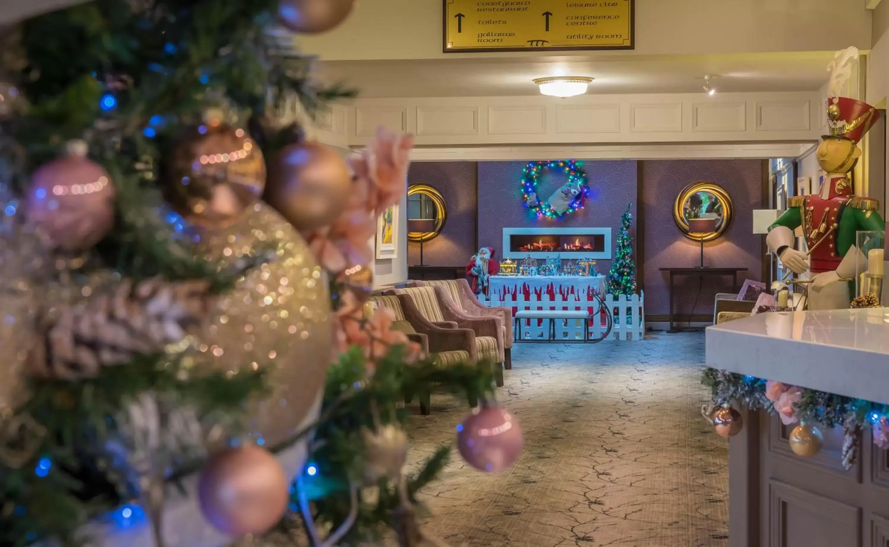 Lobby or reception in Dingle Skellig Hotel Lobby or reception in Dingle Skellig Hotel