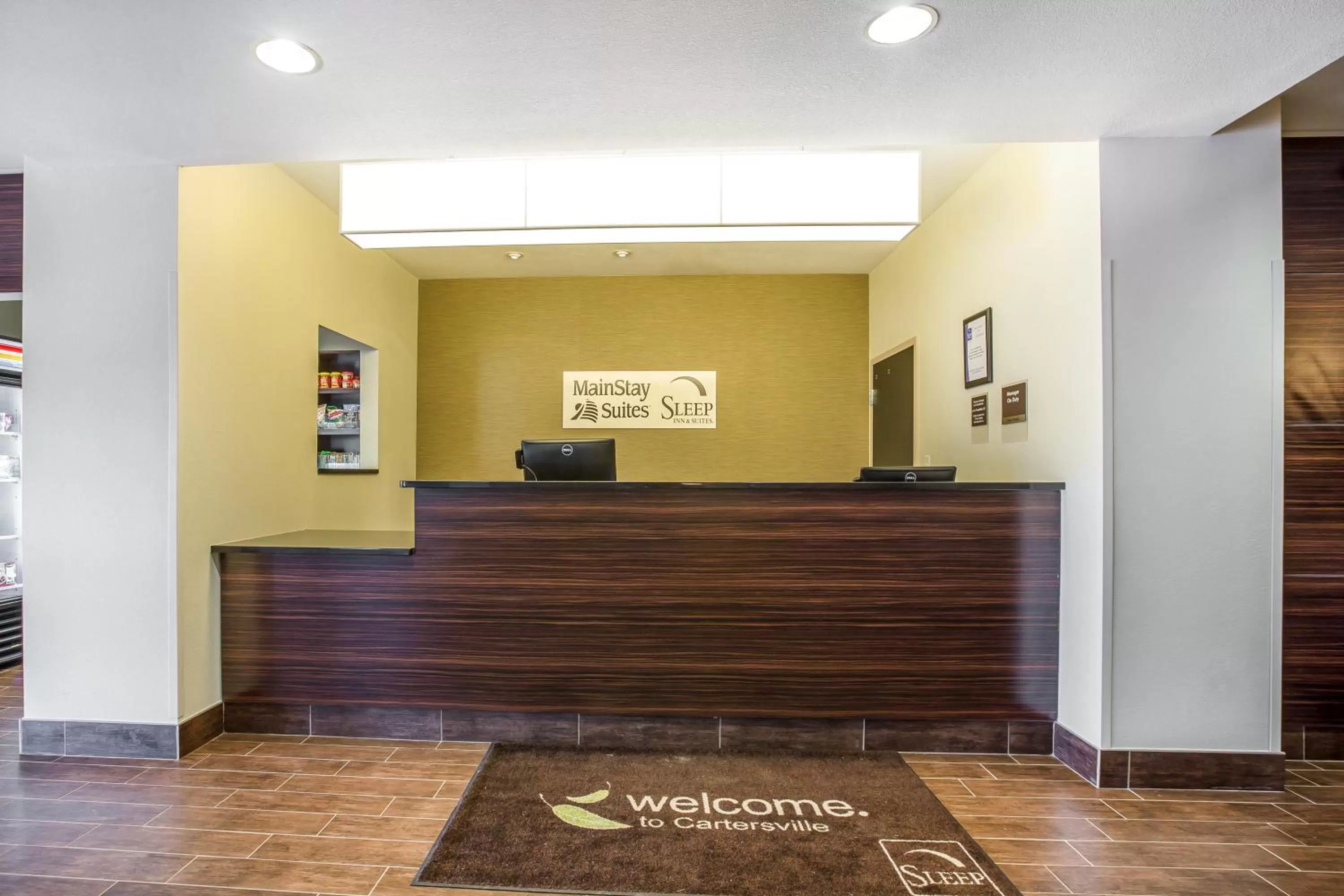 Lobby or reception in MainStay Suites Cartersville