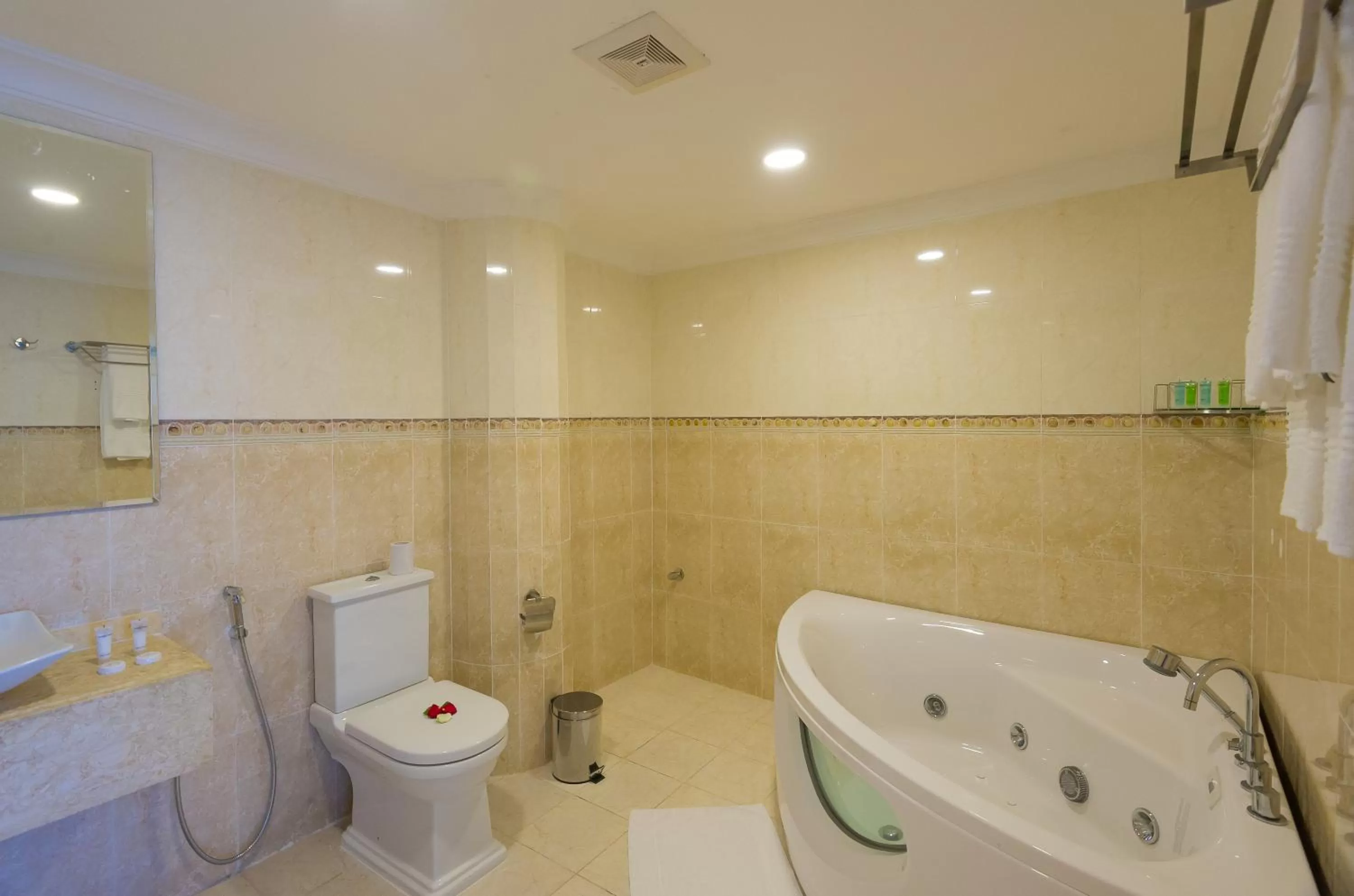 Toilet in Golden Tulip Zanzibar Resort