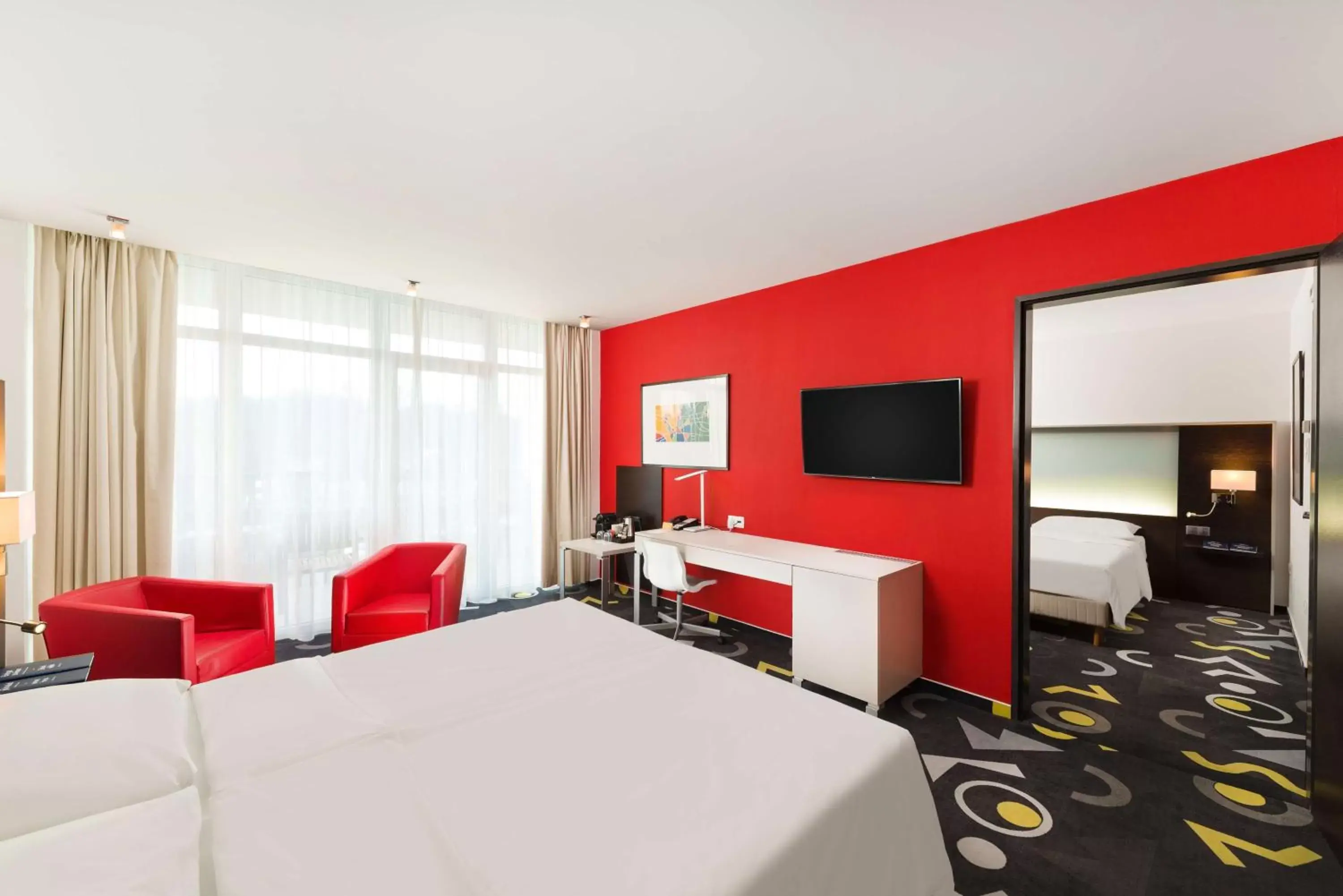 Bedroom, Bed in Park Inn by Radisson Sarvar Resort & Spa