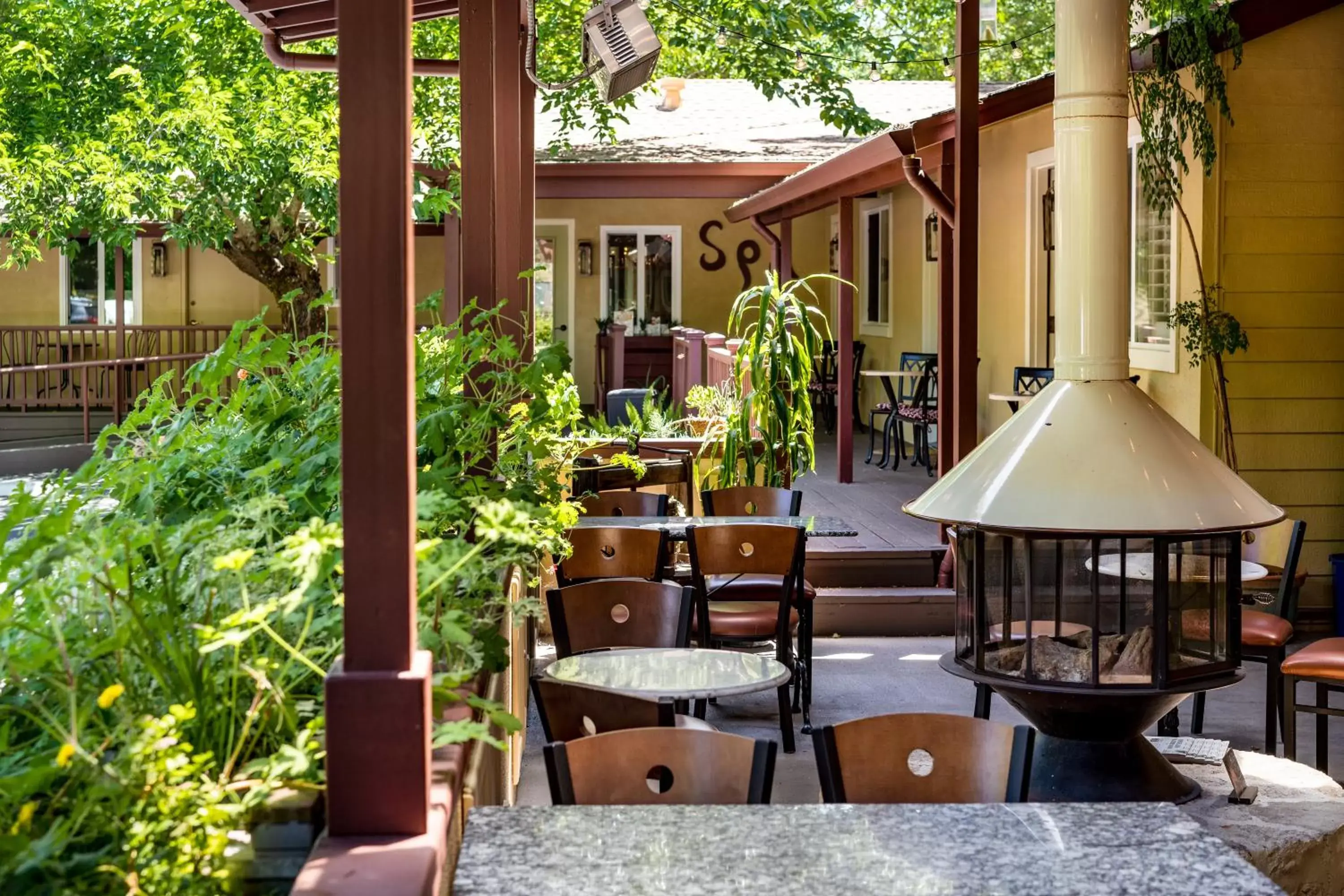 Patio in The Inn on Pine