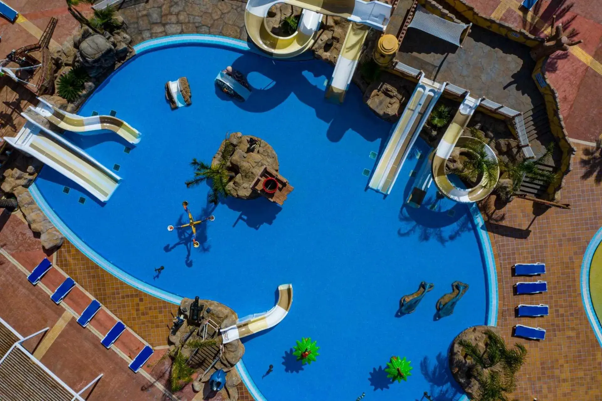 Bird's eye view, Pool View in Aparthotel Costa Encantada