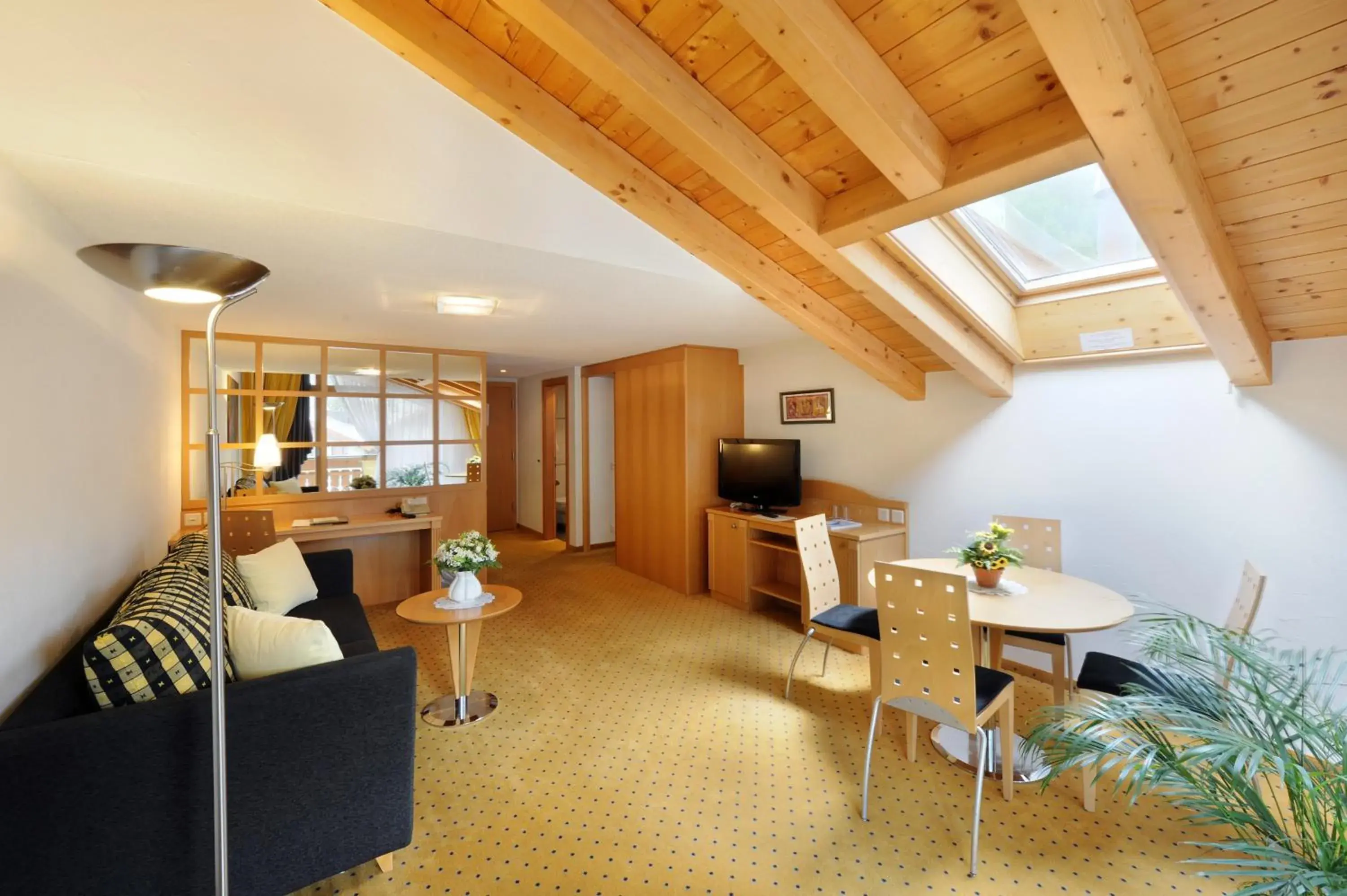 Living room, Seating Area in Hotel Perren Superior