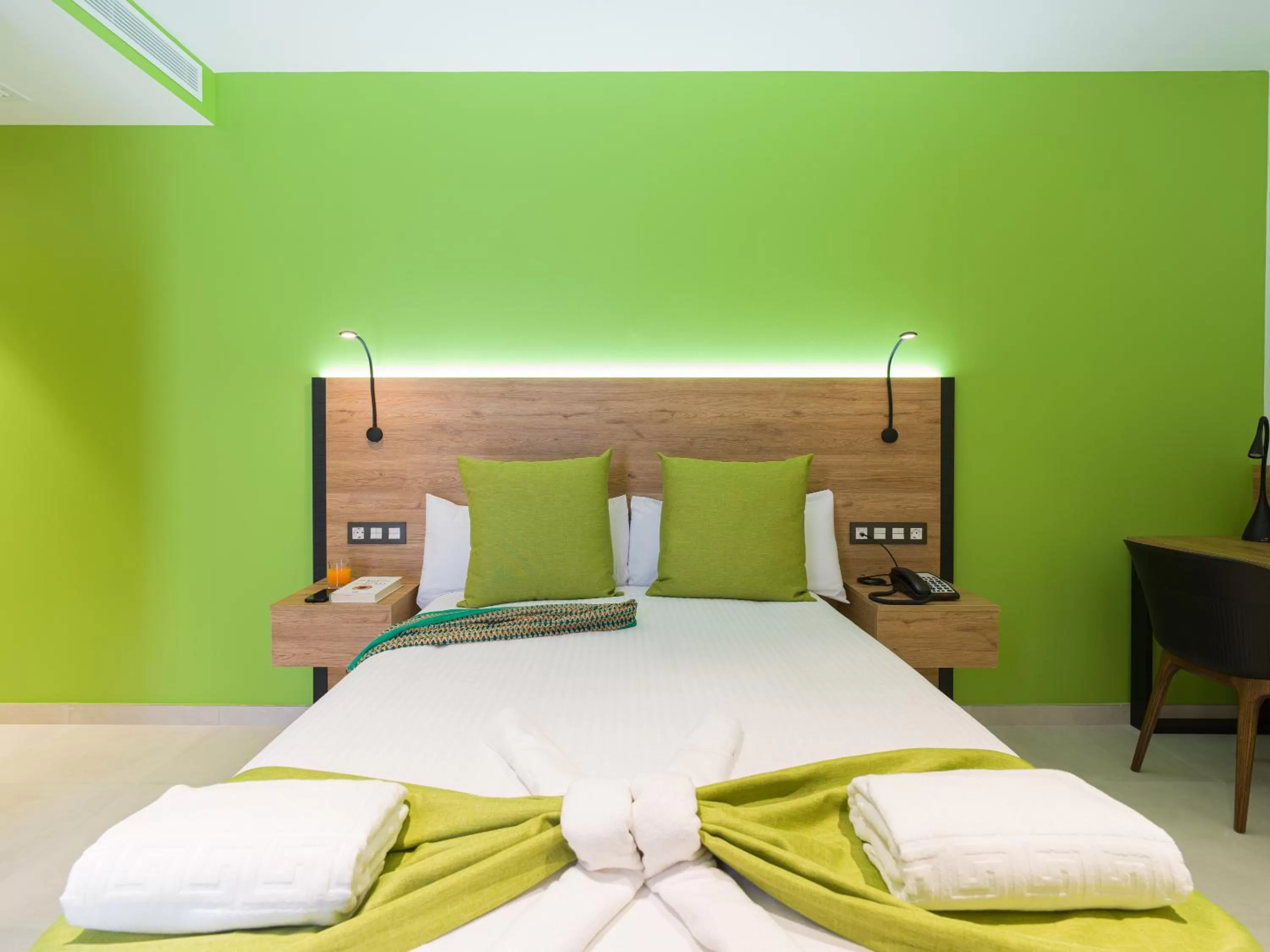 Bed in Hotel MG Poniente