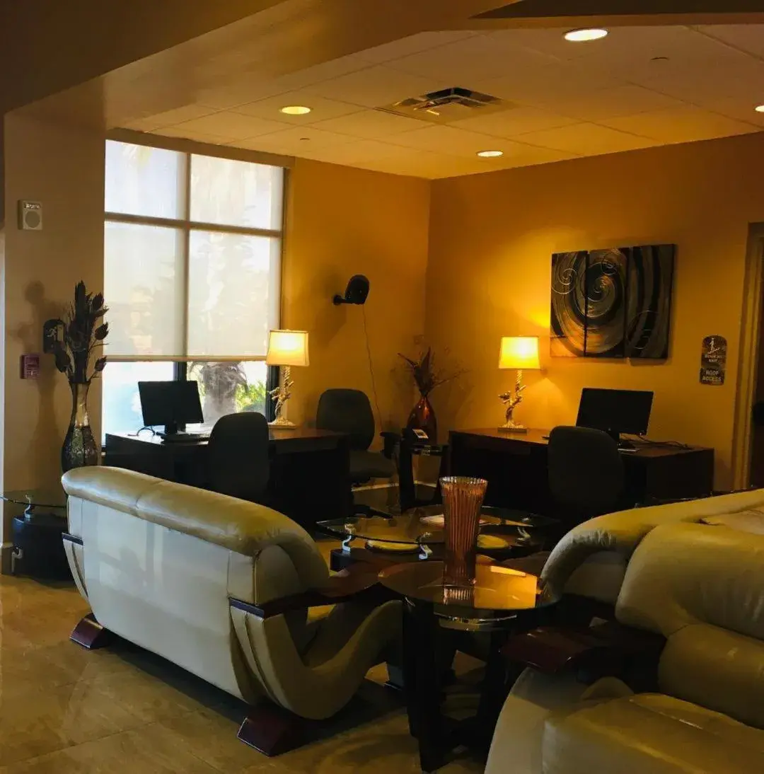 Lobby or reception in Marble Waters Hotel & Suites, Trademark by Wyndham Lobby or reception in Marble Waters Hotel & Suites, Trademark by Wyndham