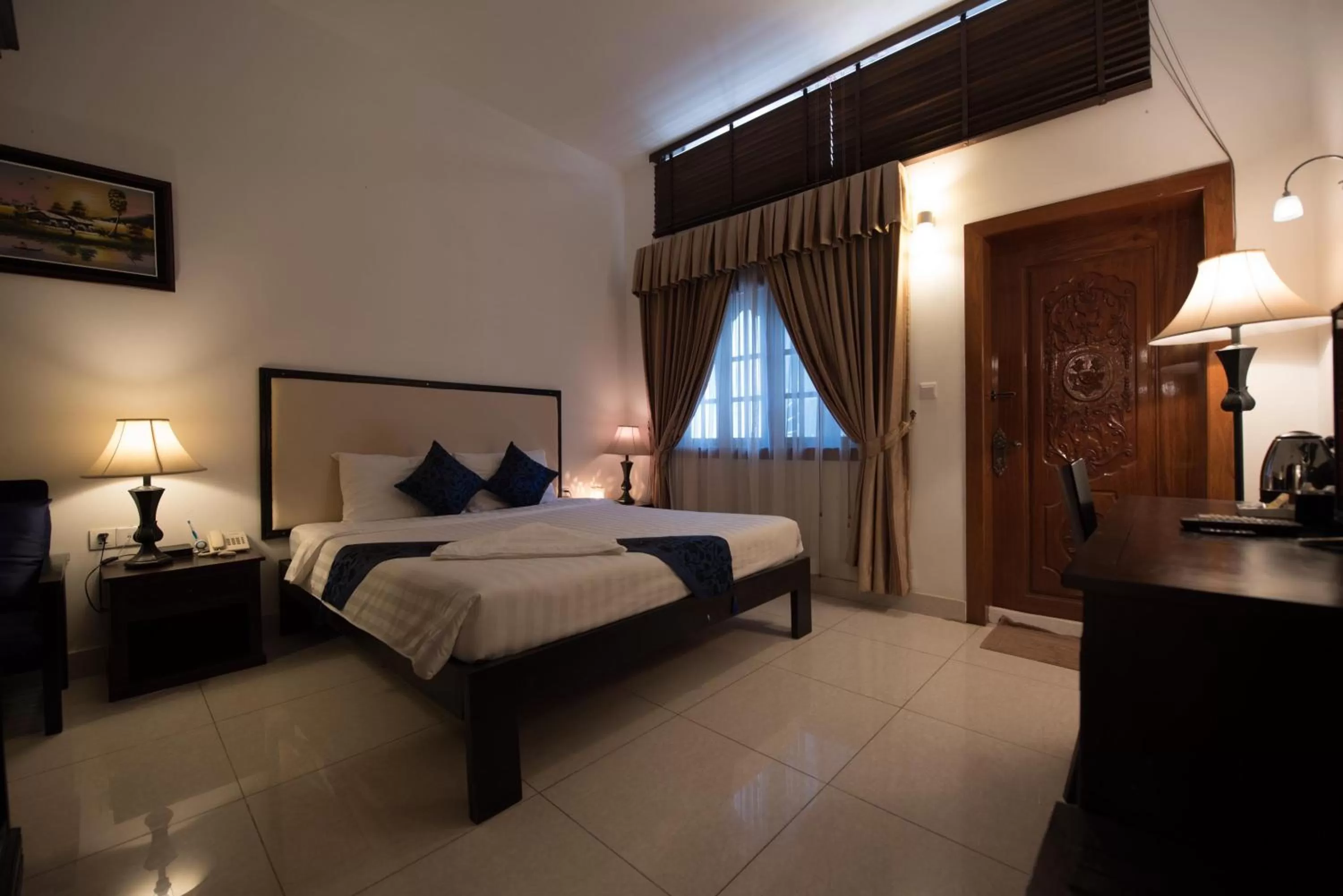 Bed in Homesyn Hotel