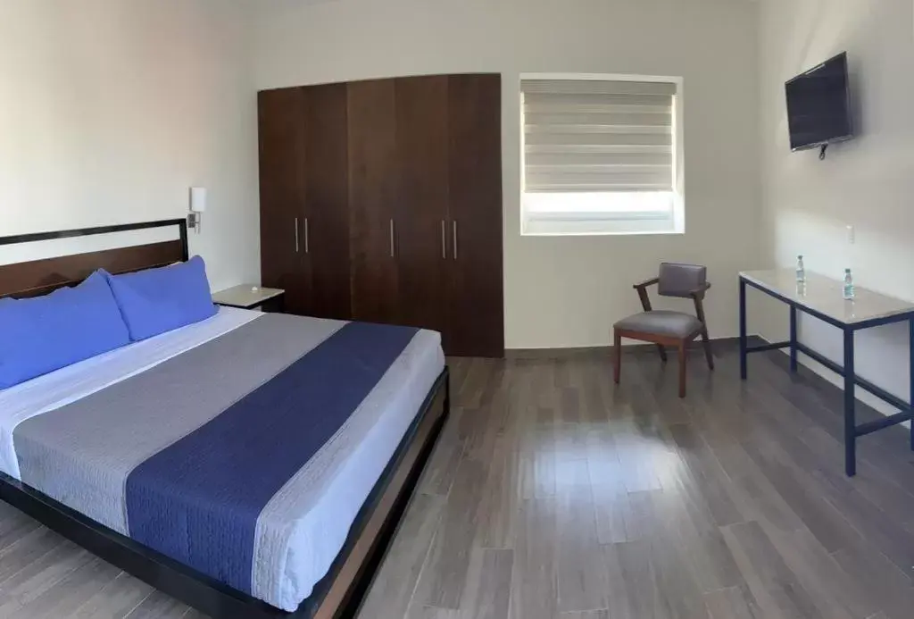 TV and multimedia, Bed in Hotel Refugio