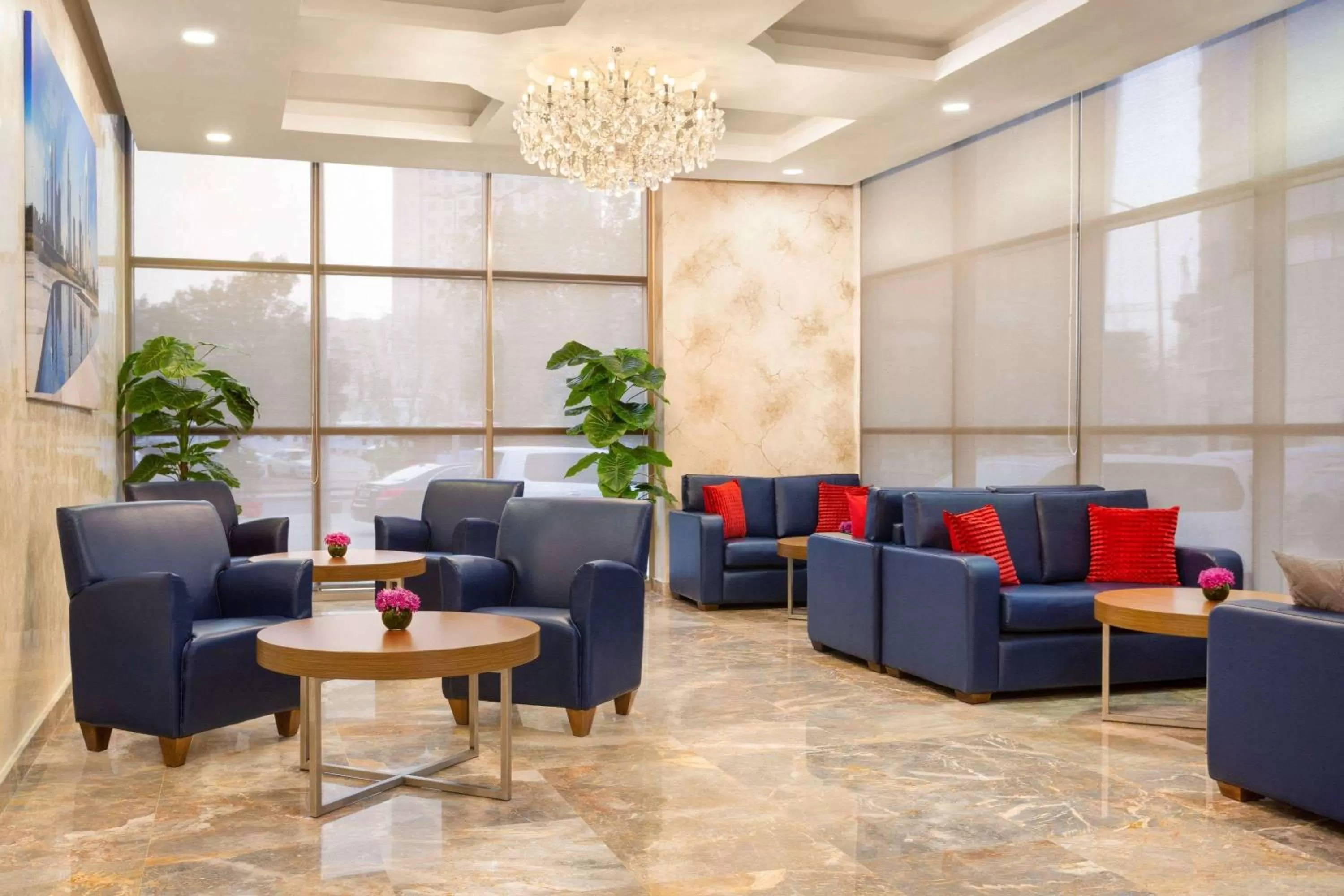 Lobby or reception in Ramada Encore by Wyndham Kuwait Downtown