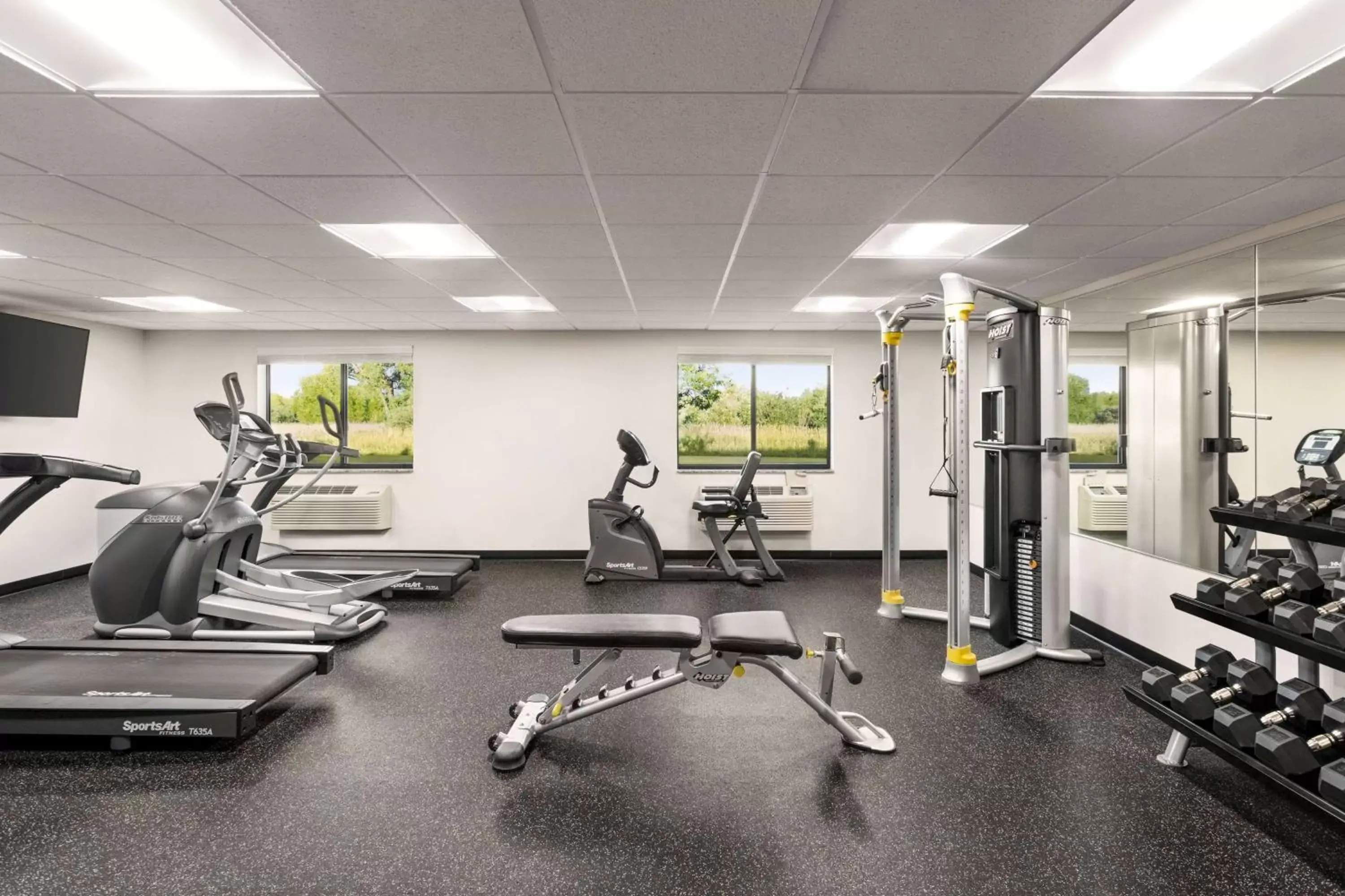 Fitness centre/facilities in AmericInn by Wyndham Baudette Fitness centre/facilities in AmericInn by Wyndham Baudette