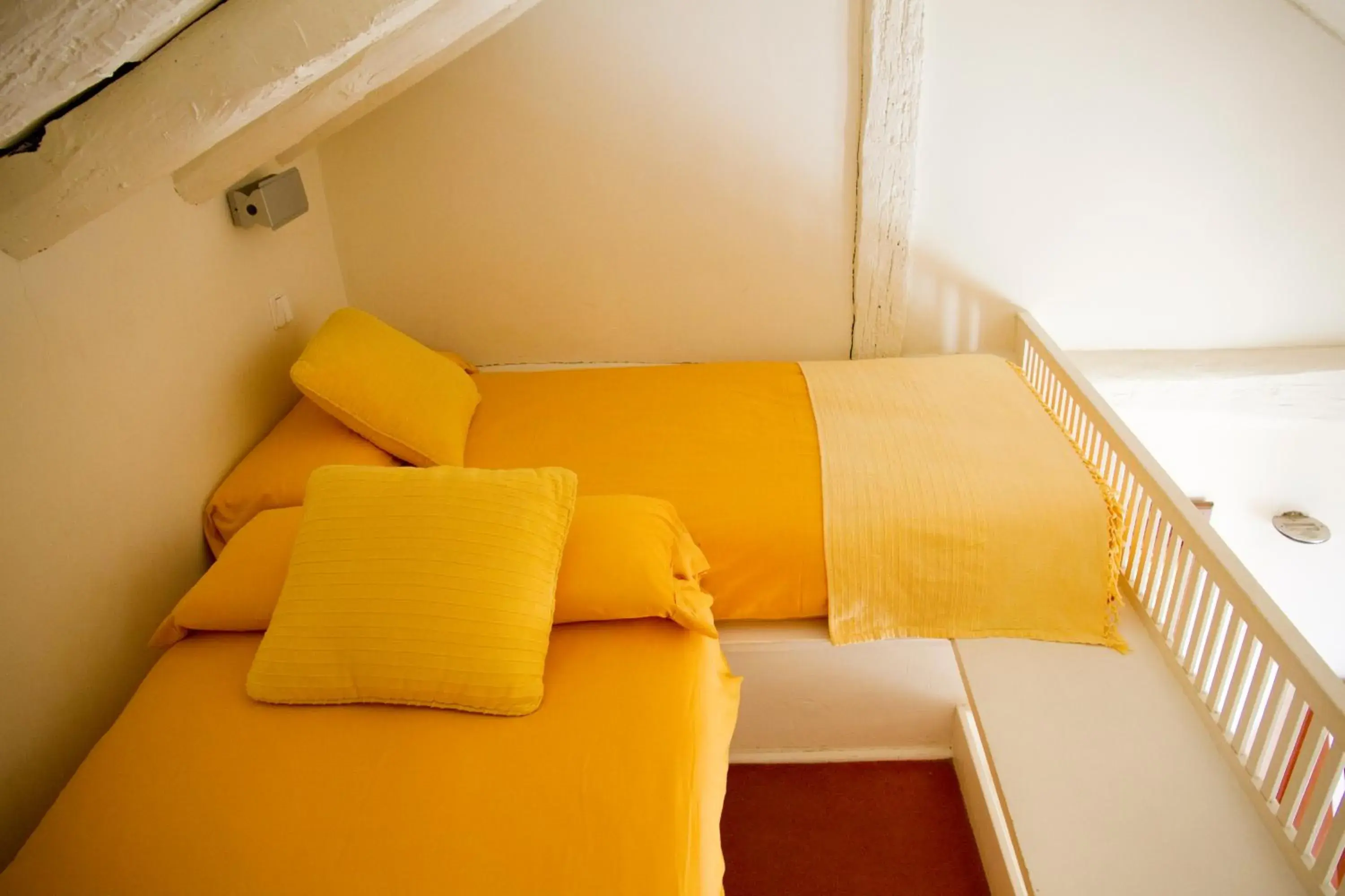 Bed in Hotel Posada Santa Maria la Real