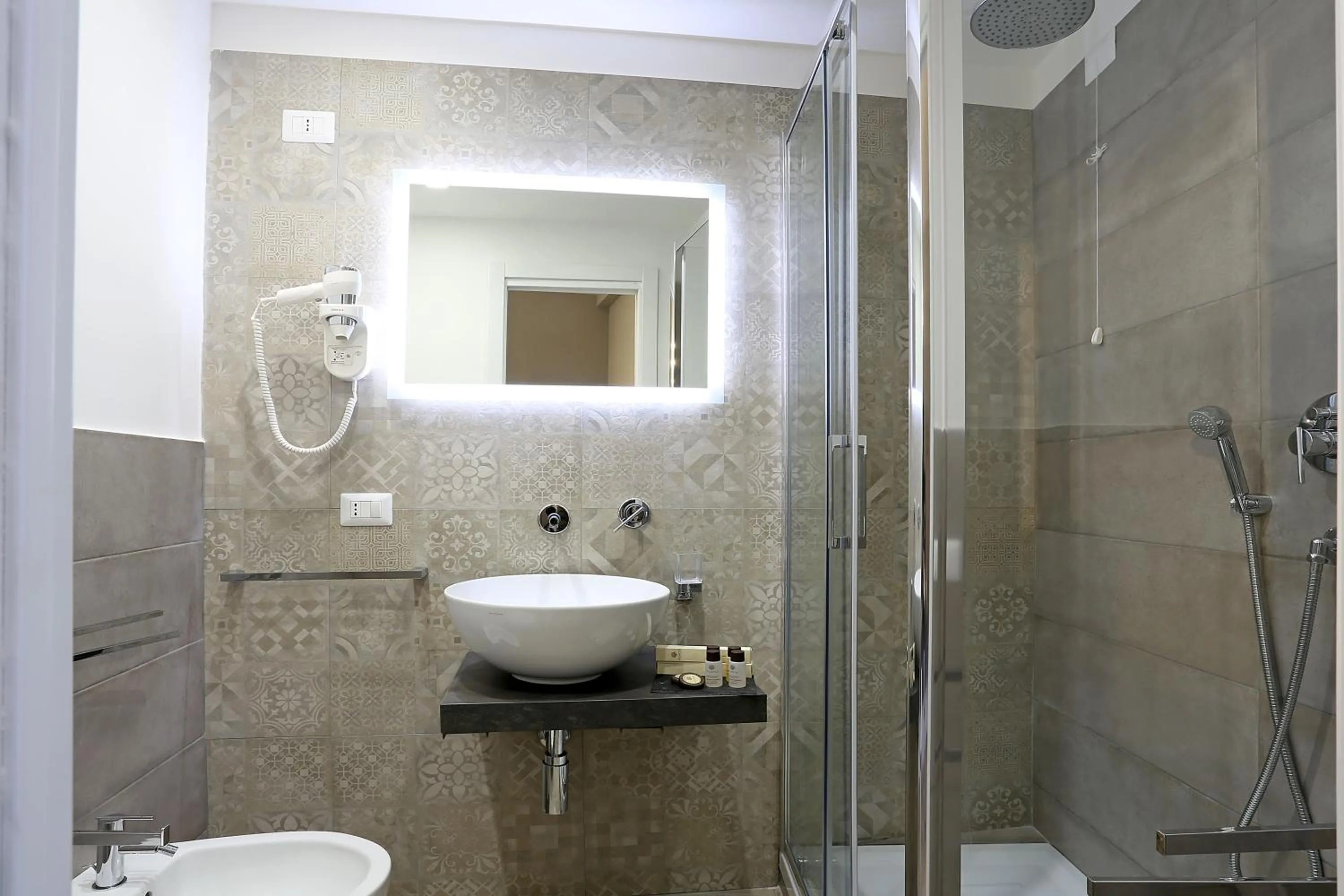 Bathroom in Capricci Romani