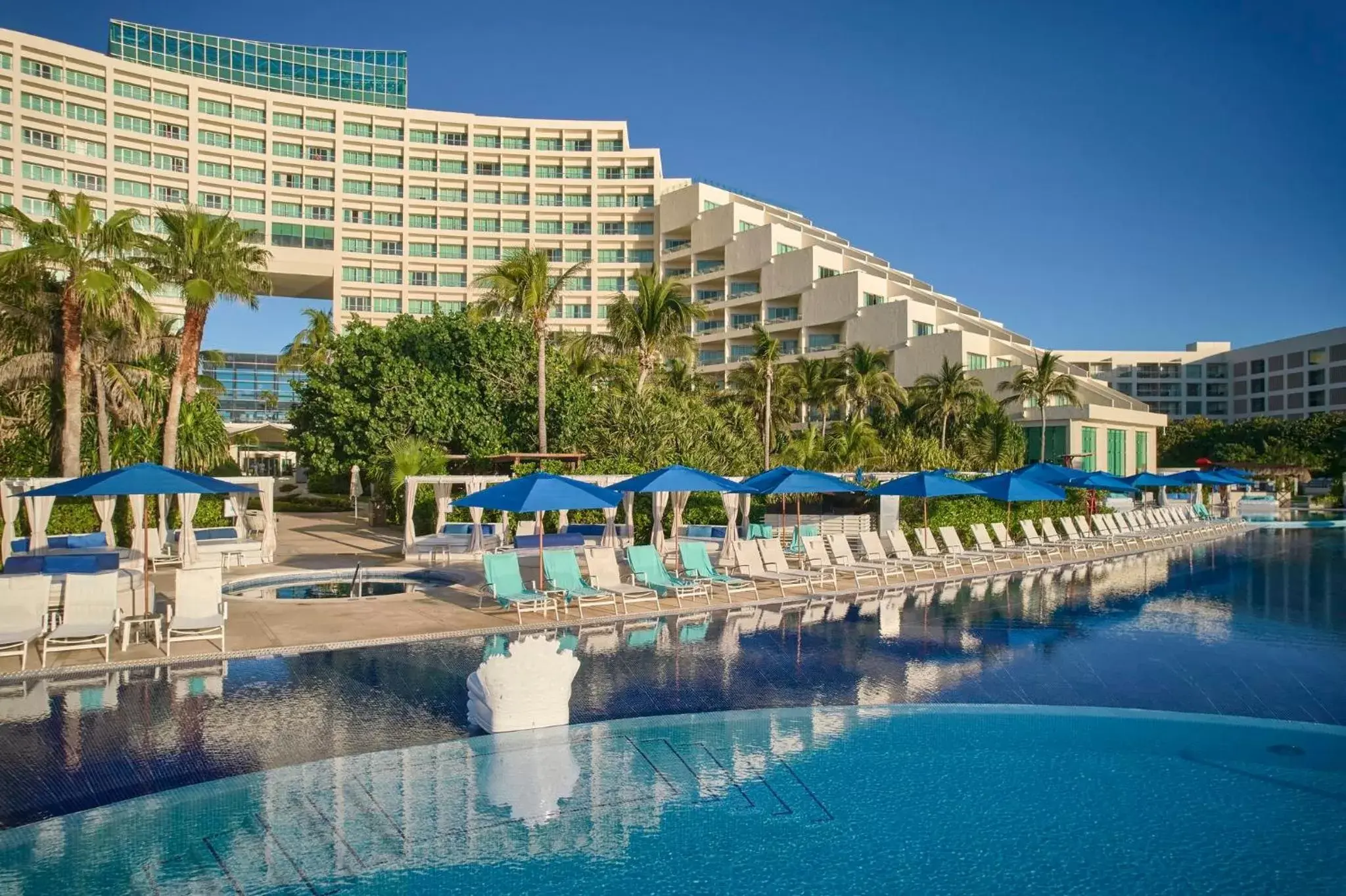 Property building, Swimming Pool in Live Aqua Beach Resort Cancun