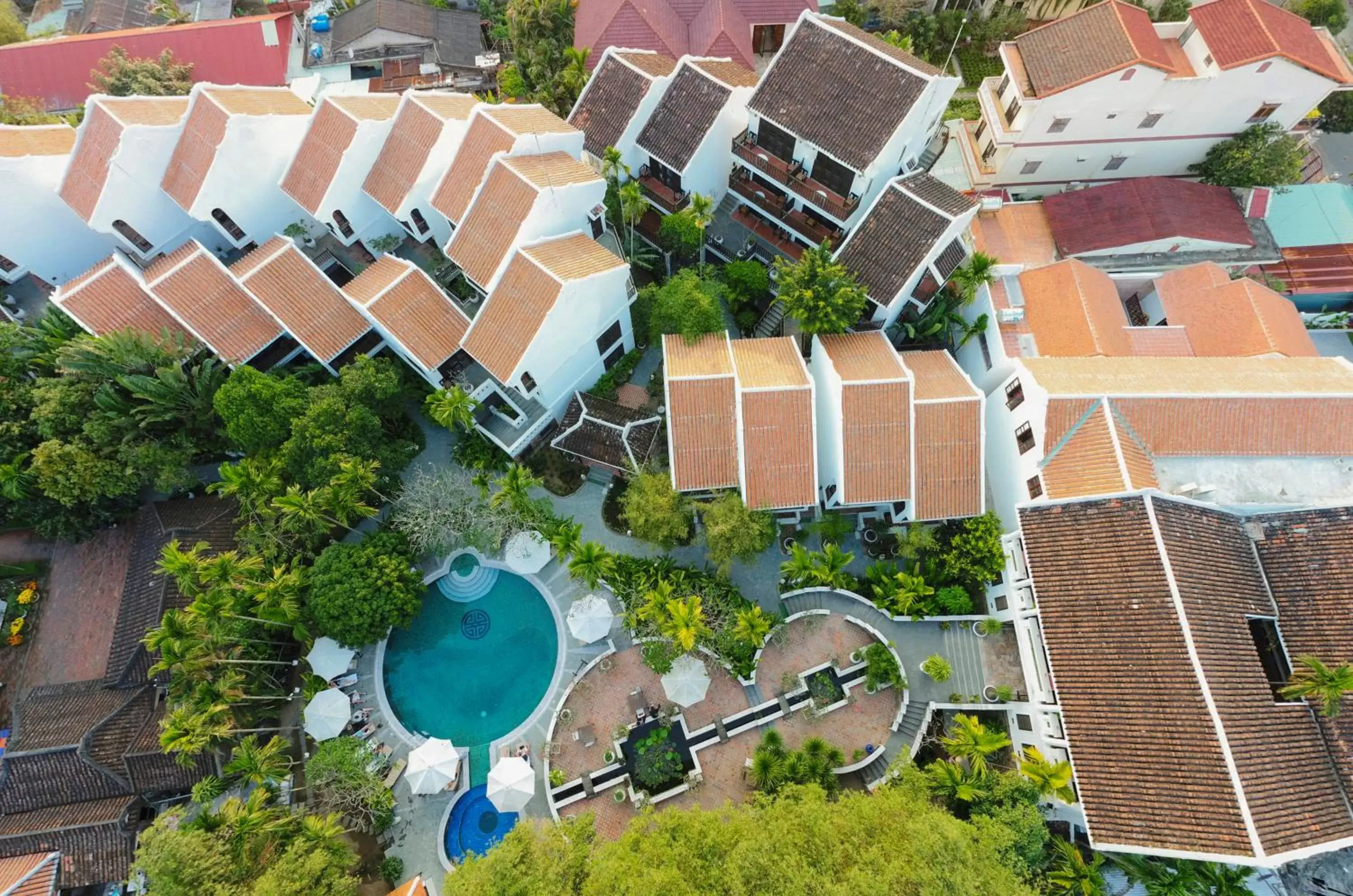 Swimming pool, Bird's-eye View in Hoi An Ancient House Resort & Spa