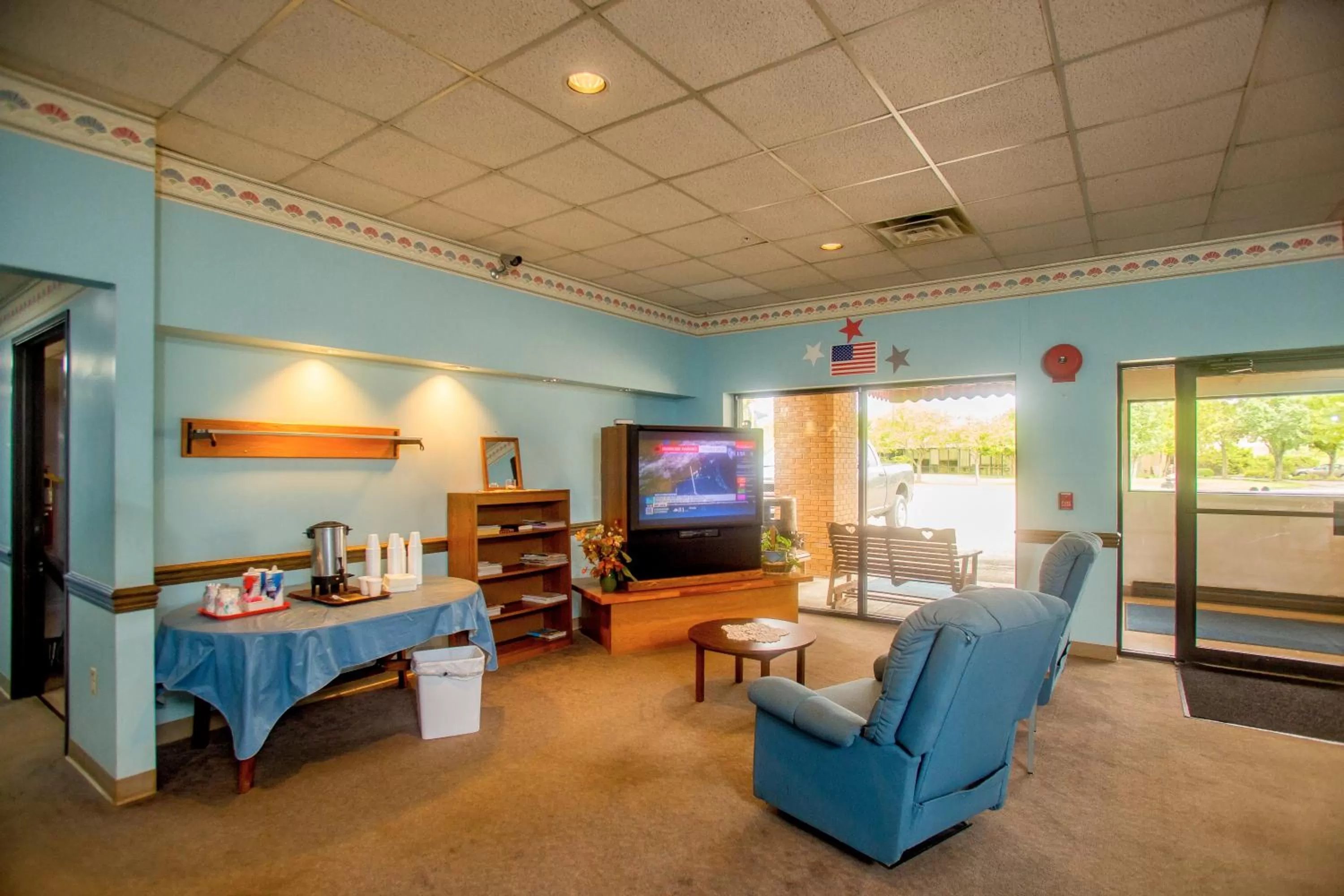 Lobby or reception in Lafayette Inn