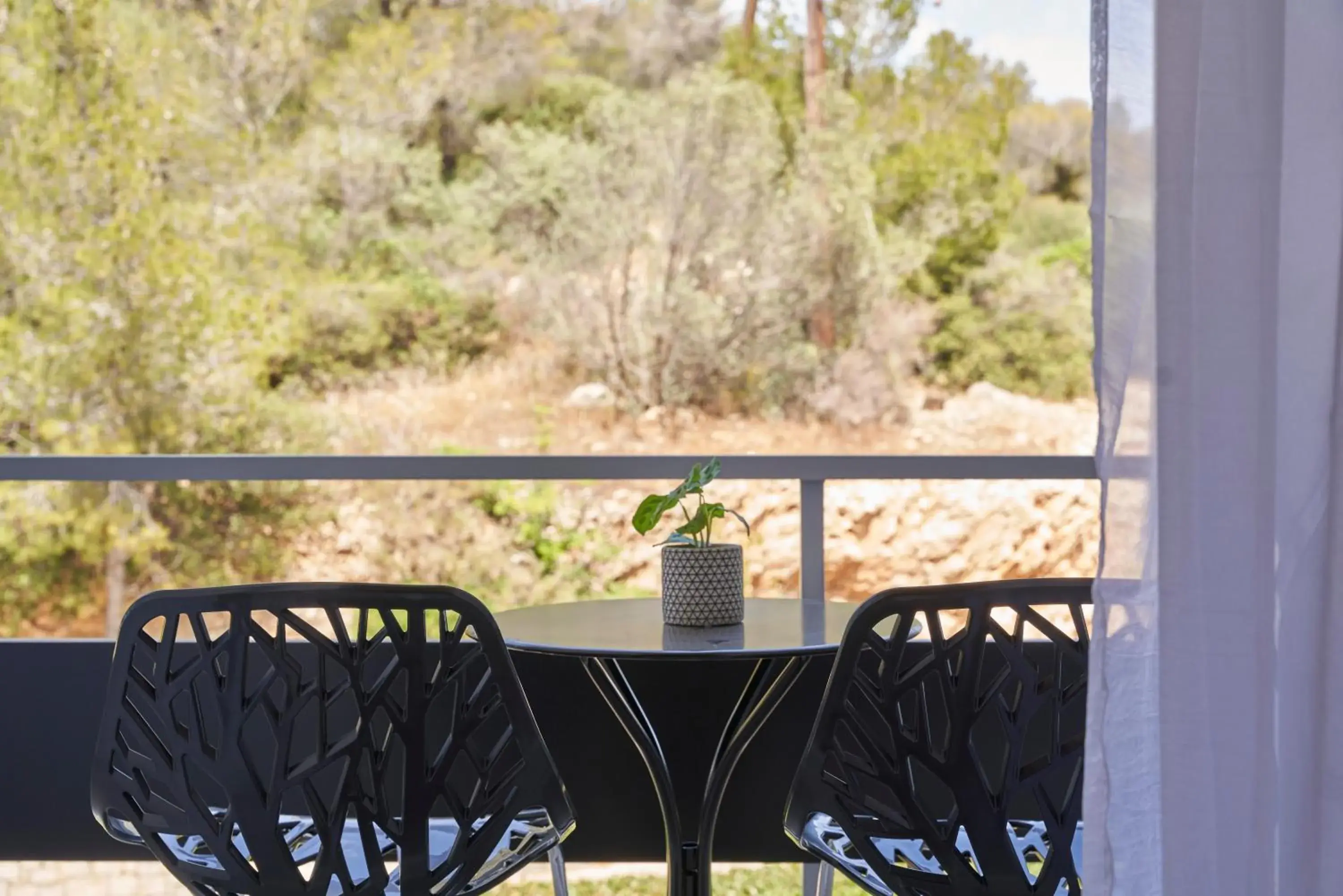 Mountain view, Balcony/Terrace in Xenia Poros Image Hotel