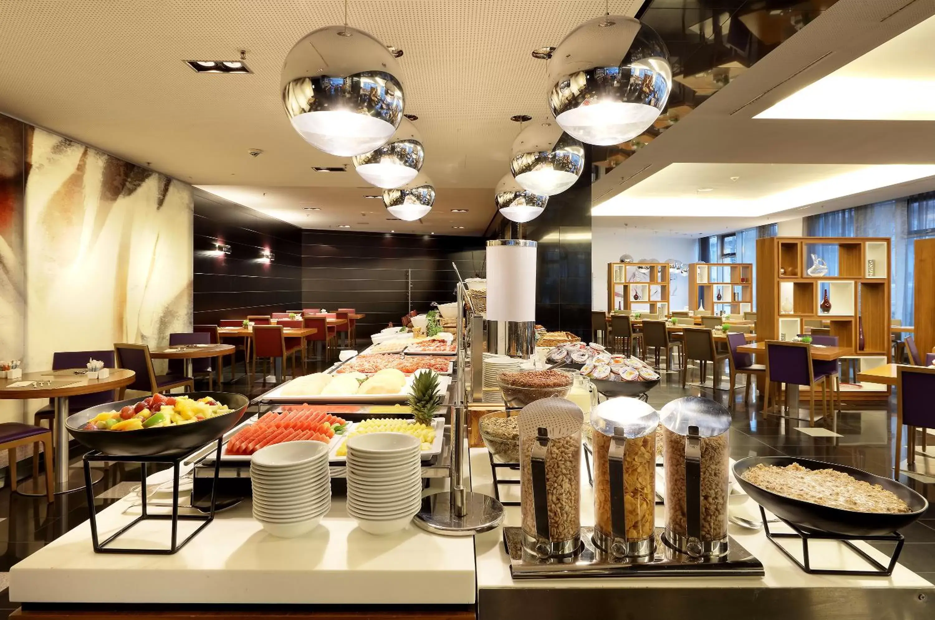 Buffet breakfast, Restaurant/Places to Eat in Eurostars Grand Central