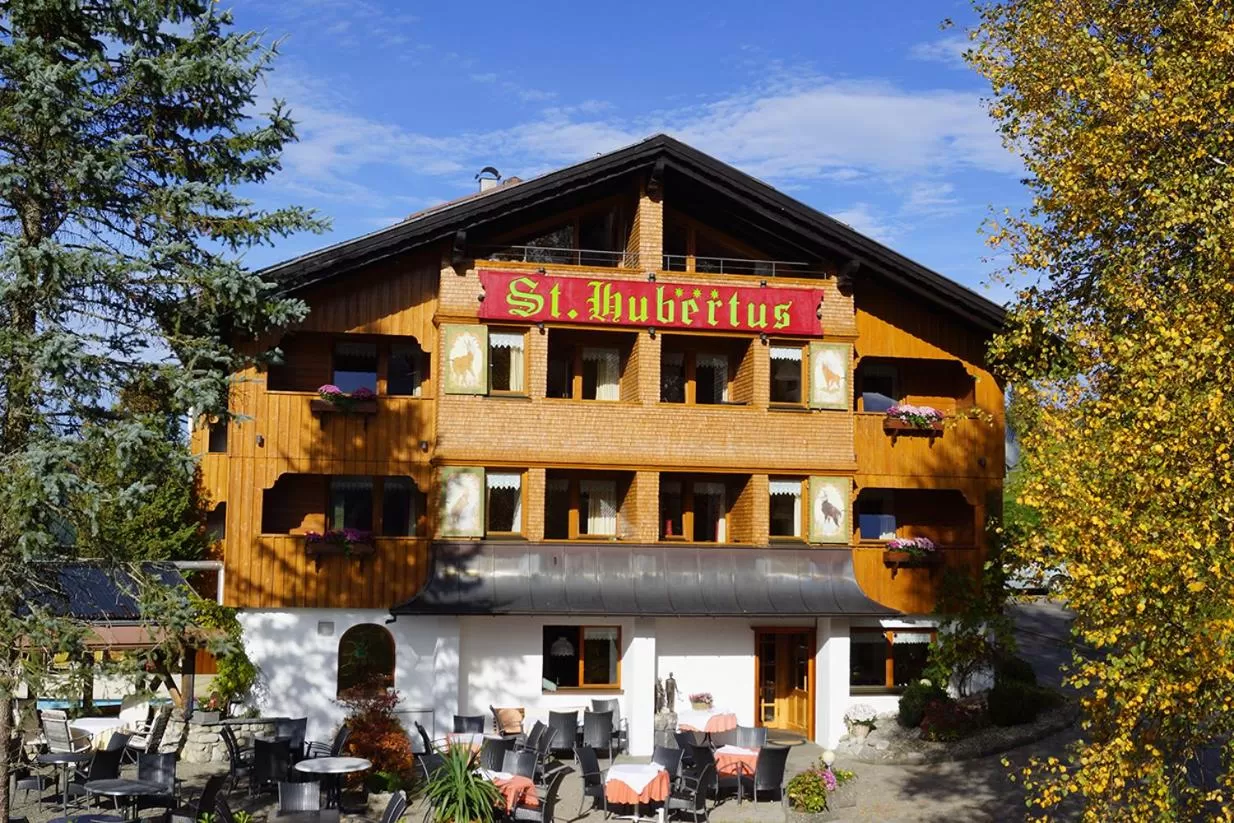 Property building in Hotel St Hubertus