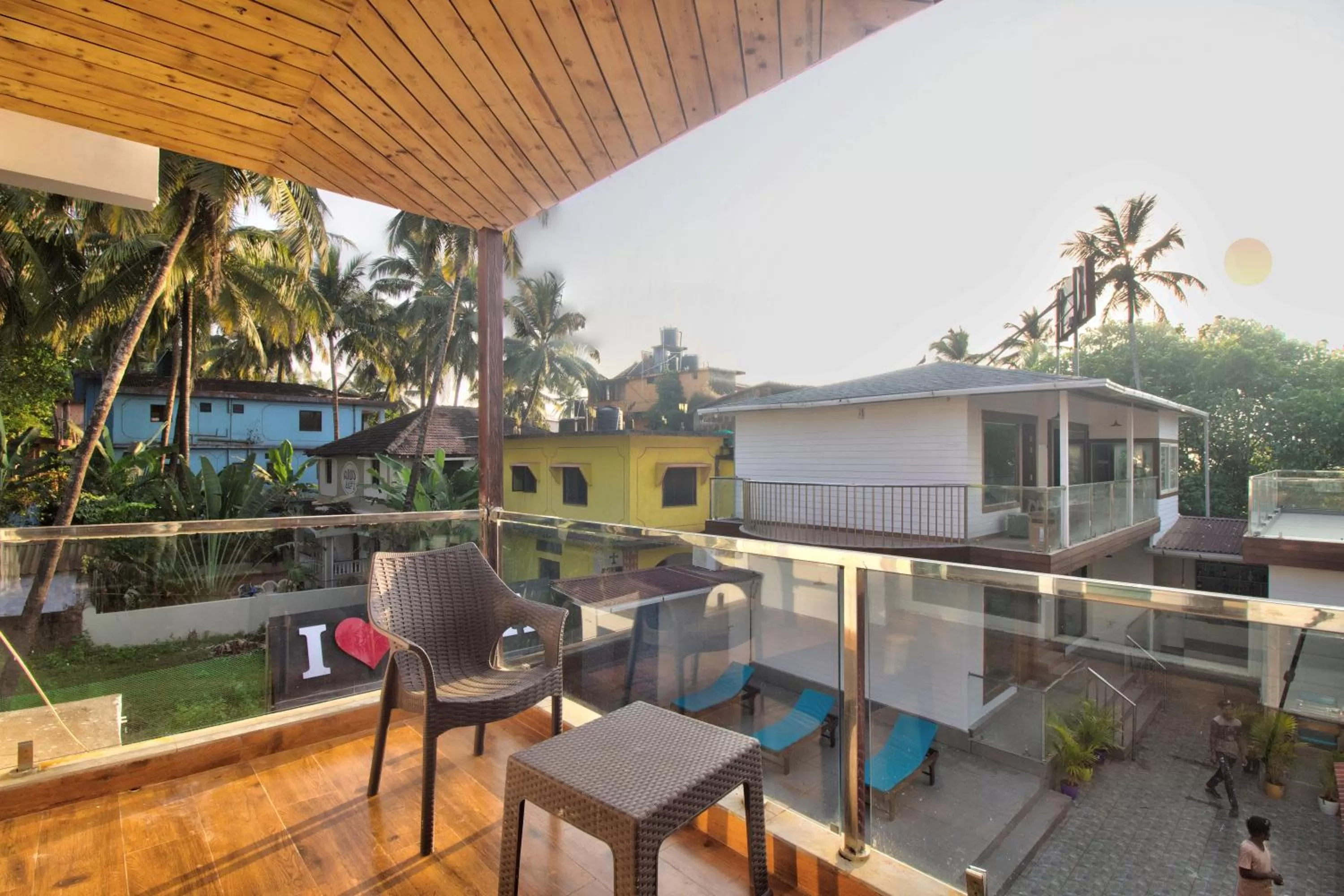 Balcony/Terrace in Oceano Beach Resort