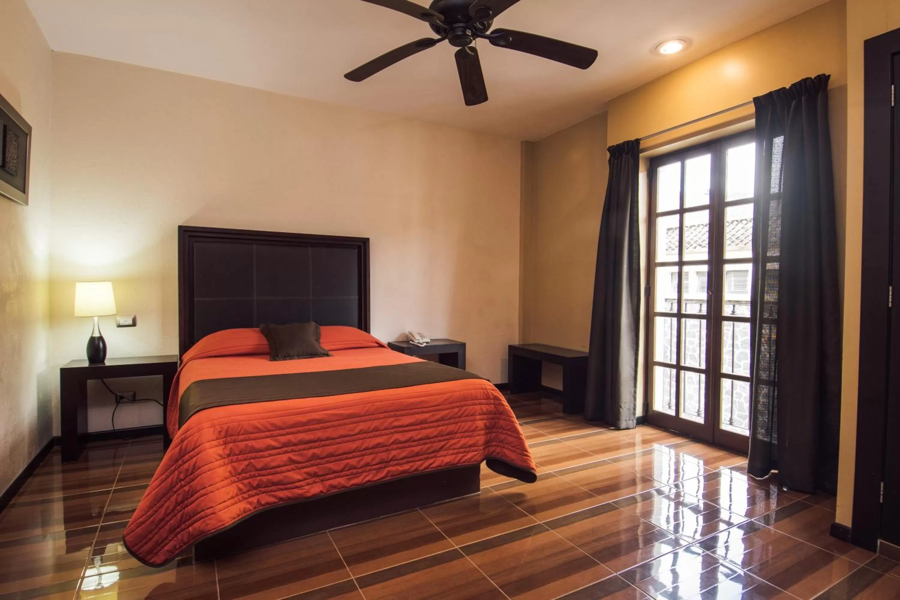 Bed in Hotel Majova Inn Xalapa