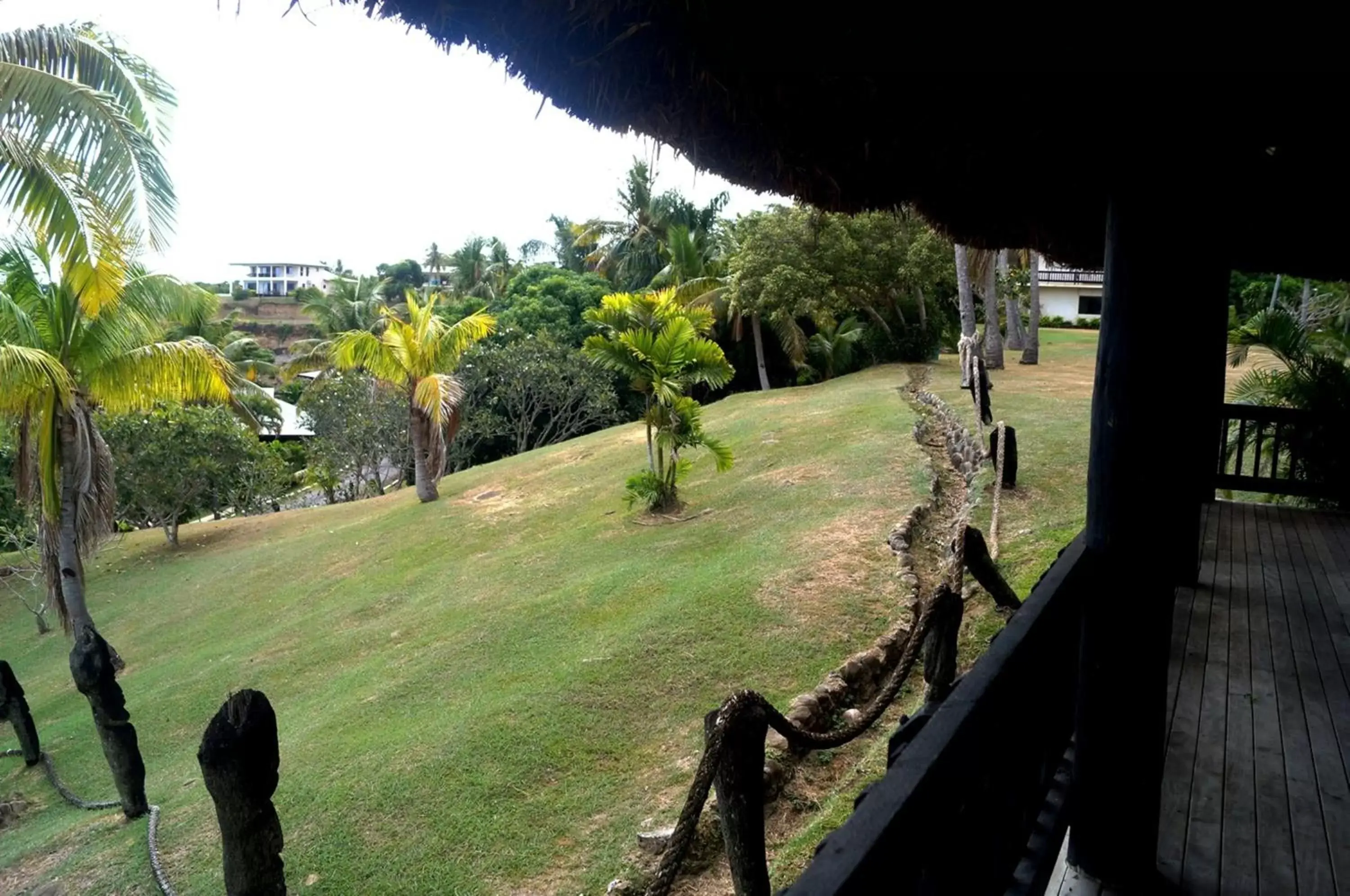 Garden view in Anchorage Beach Resort