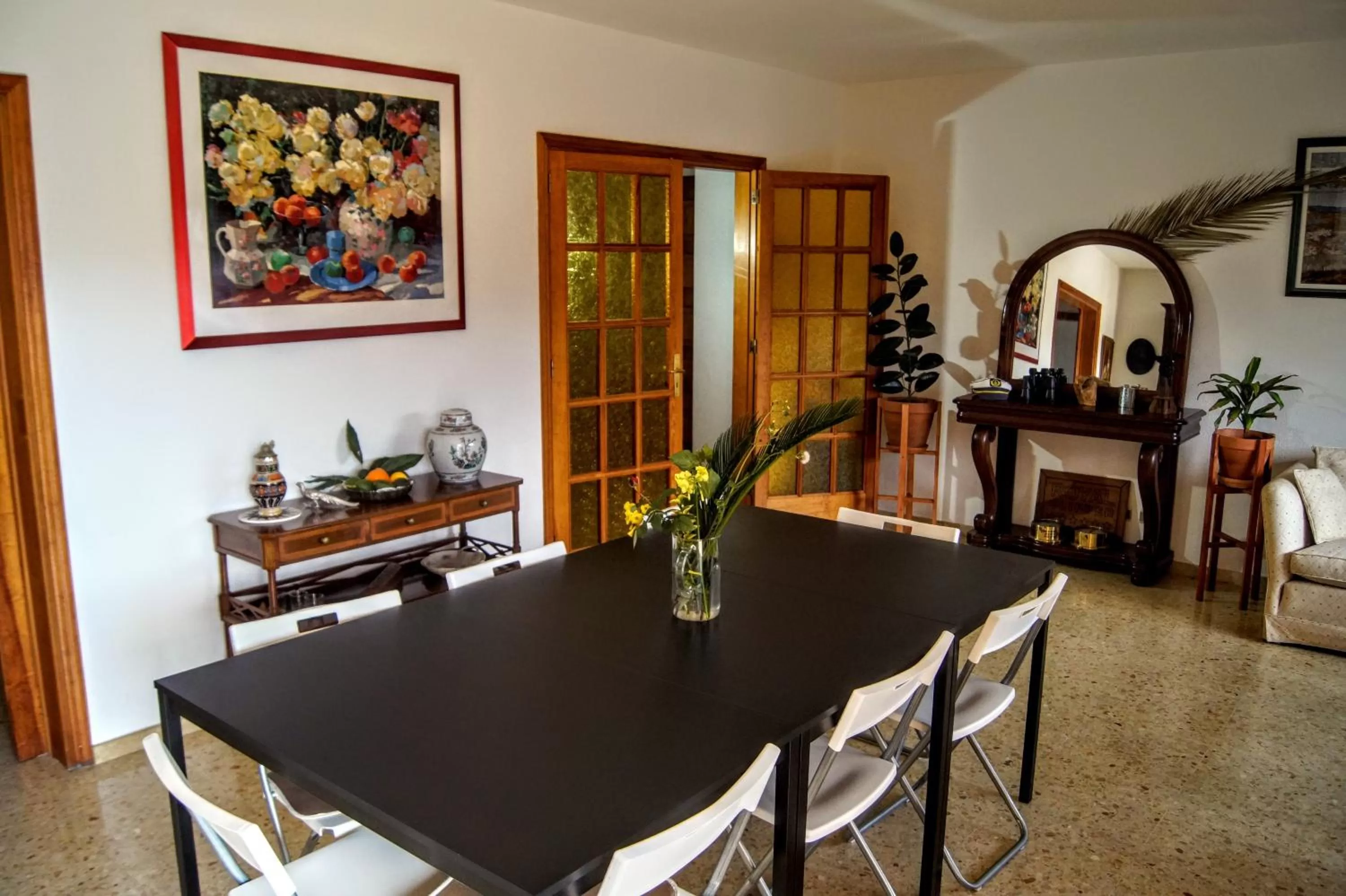 Living room in La Vista Verde