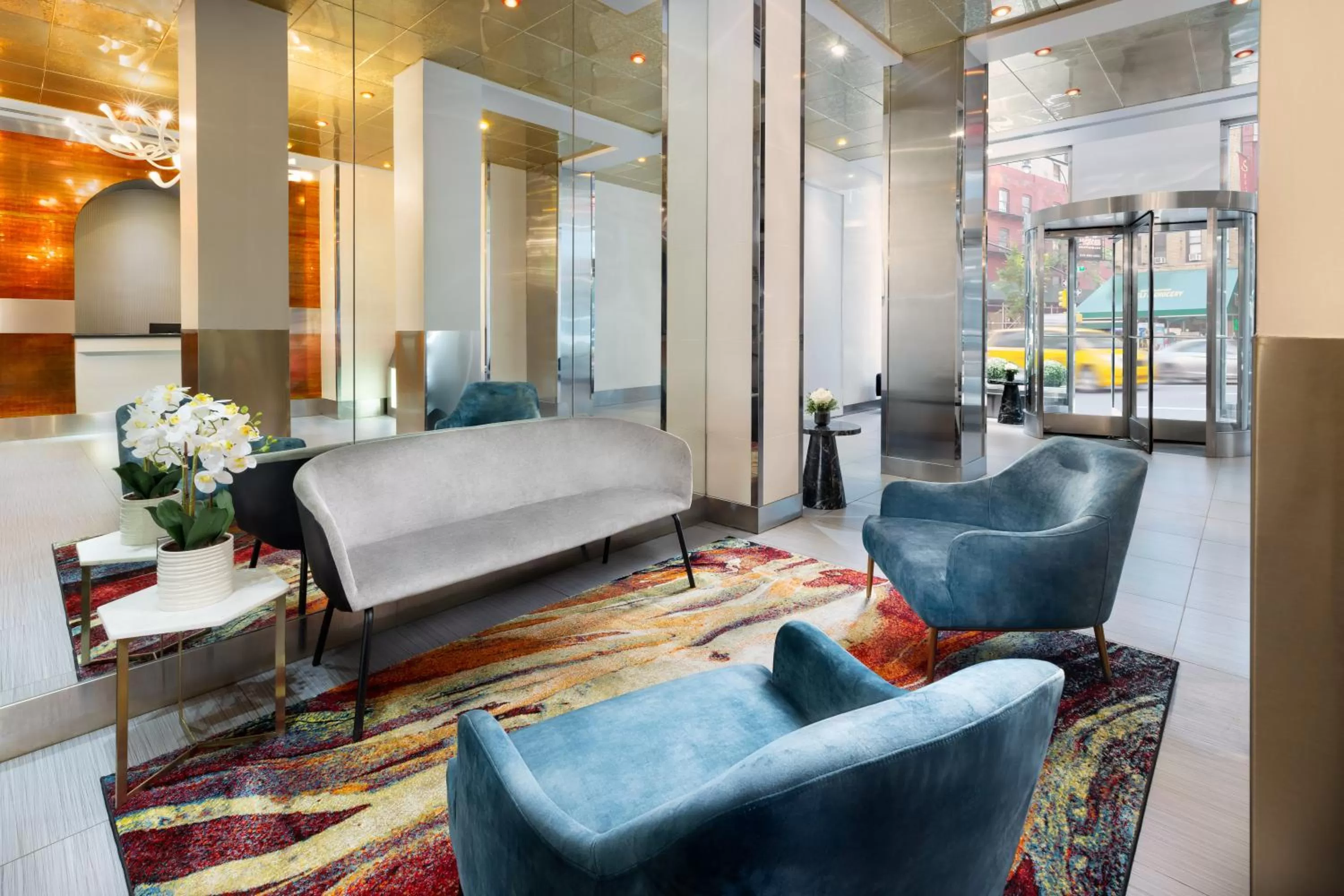 Lobby or reception in OYO Times Square