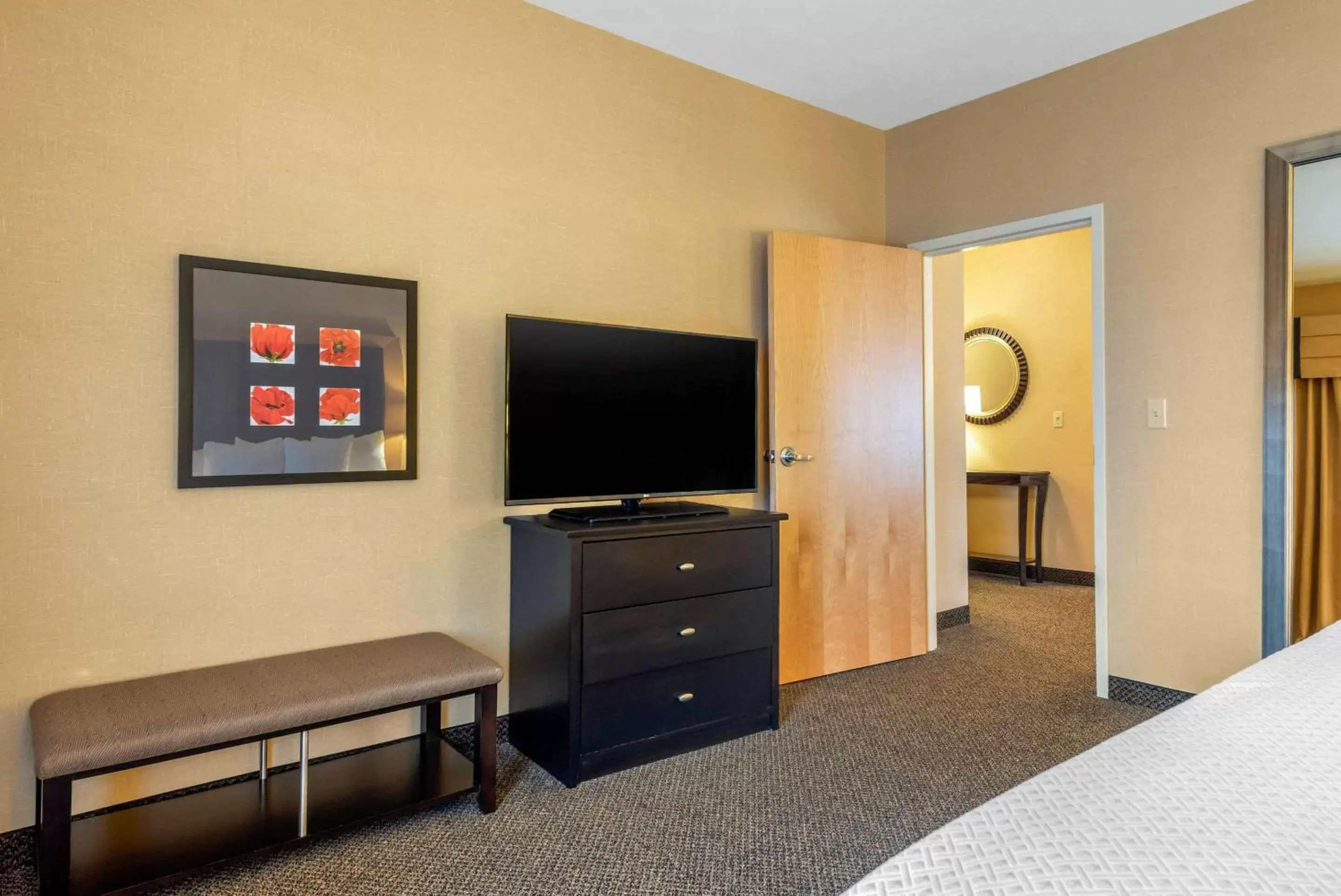 Photo of the whole room, TV/Entertainment Center in Cambria Hotel Akron - Canton Airport