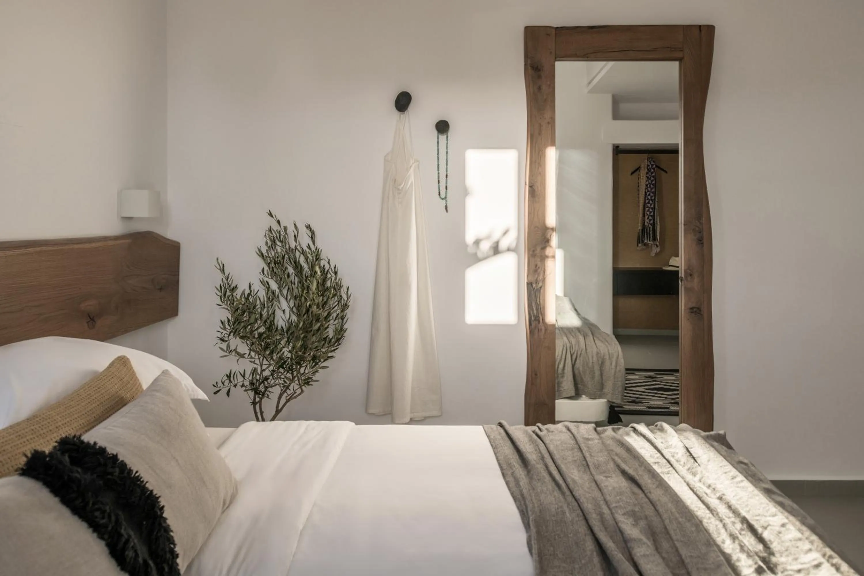 Bed in A Hotel Mykonos