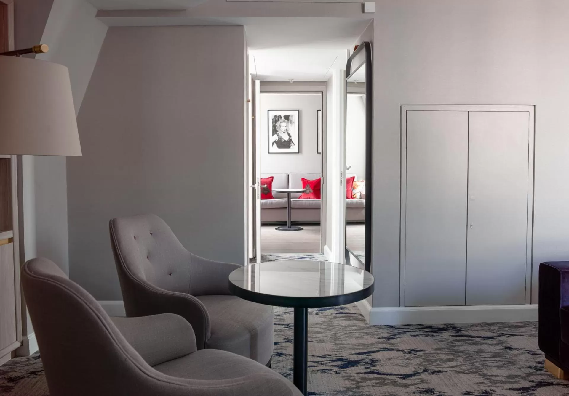 Living room in The Trafalgar St. James, London Curio collection by Hilton