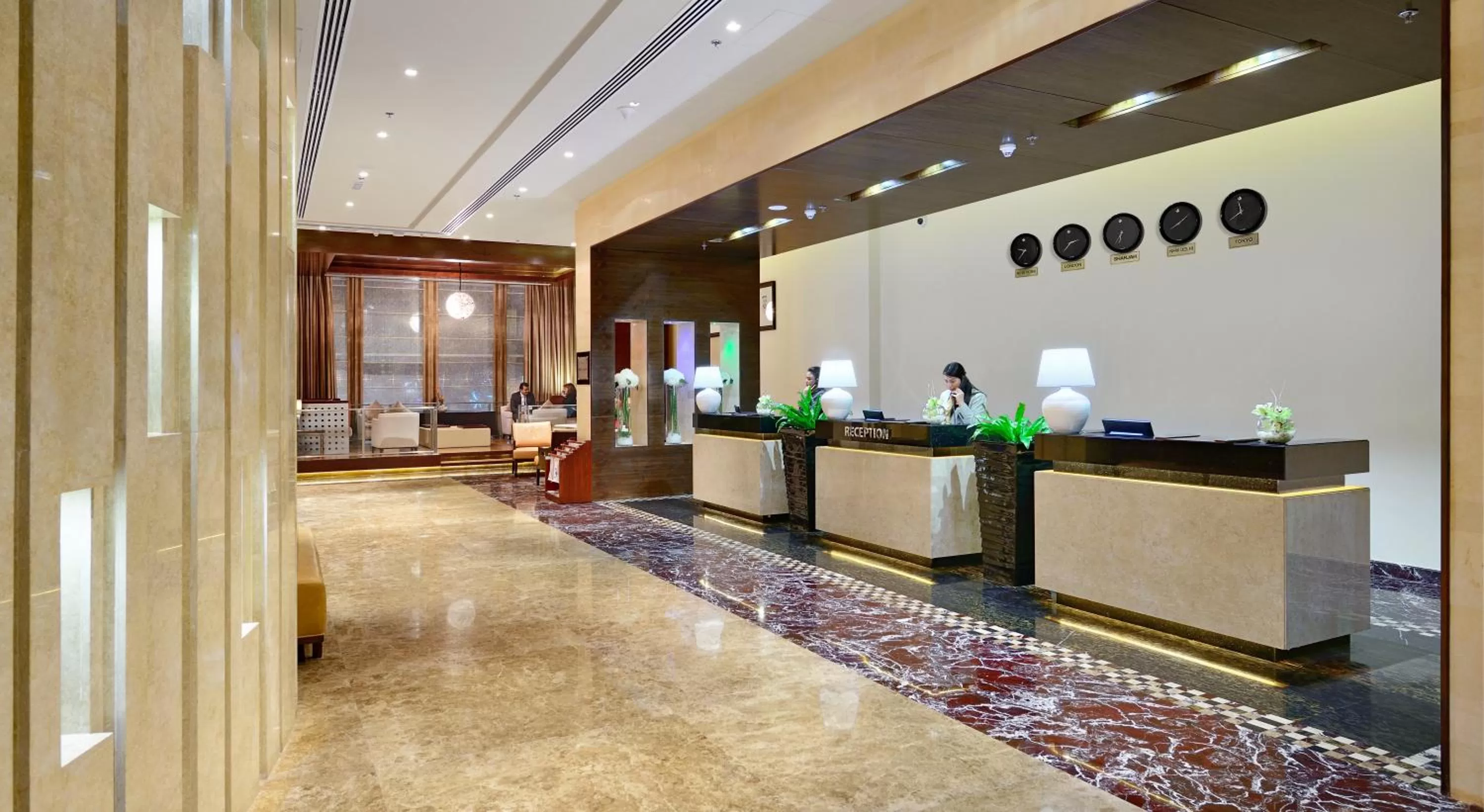 Lobby or reception in Copthorne Hotel Sharjah