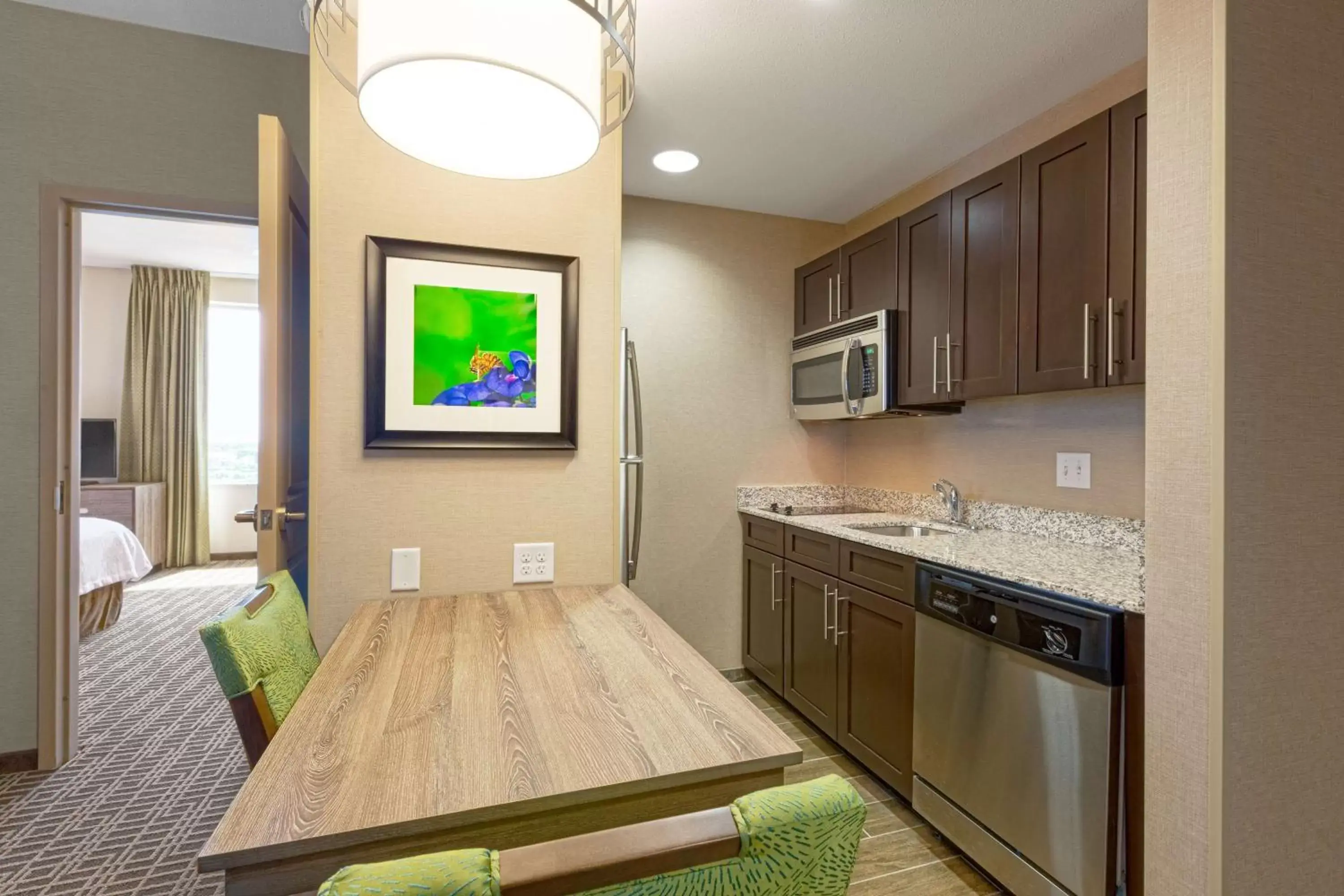 Kitchen or kitchenette, Kitchen/Kitchenette in Homewood Suites by Hilton Houston Downtown