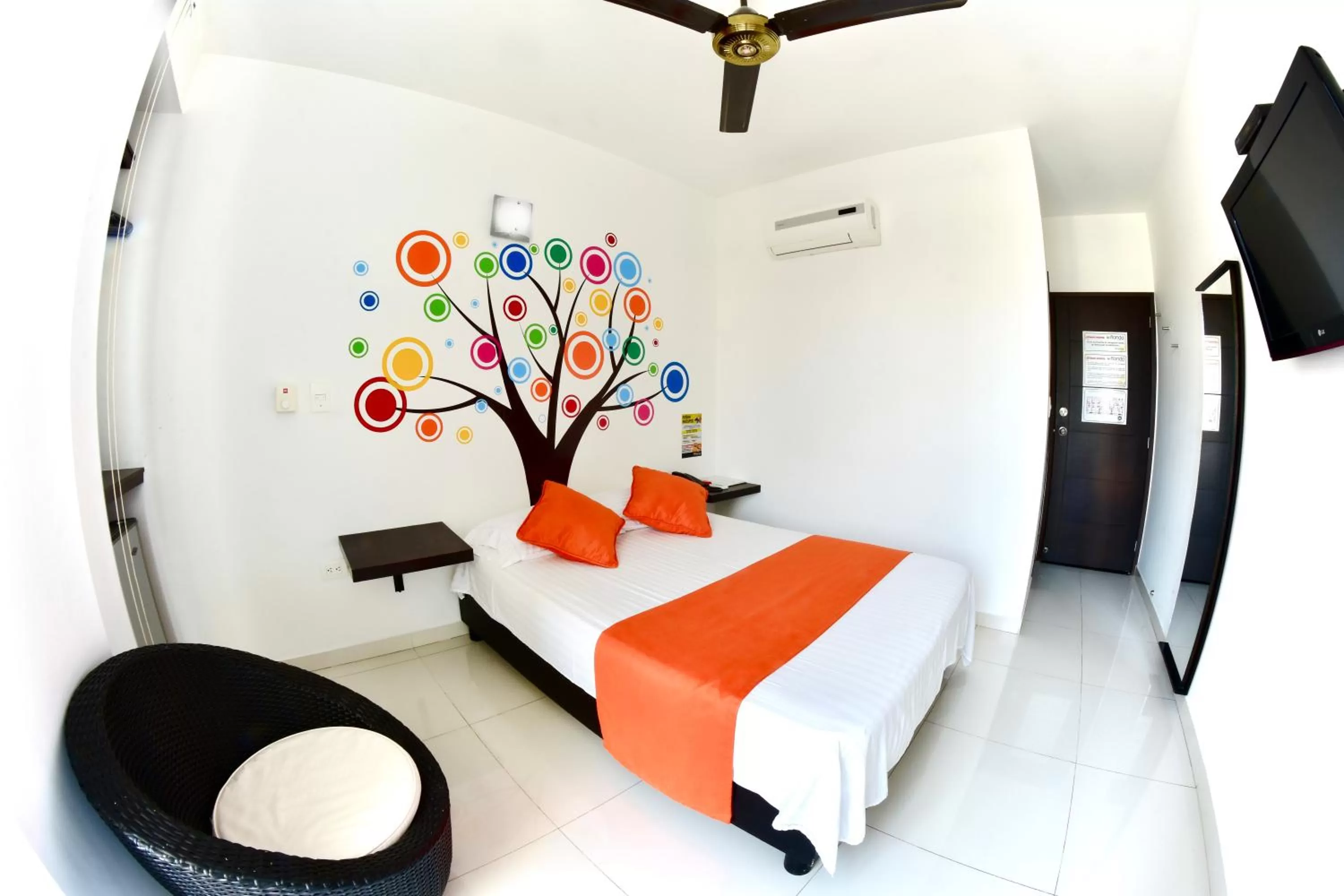 Bed in Hotel Florida Sincelejo