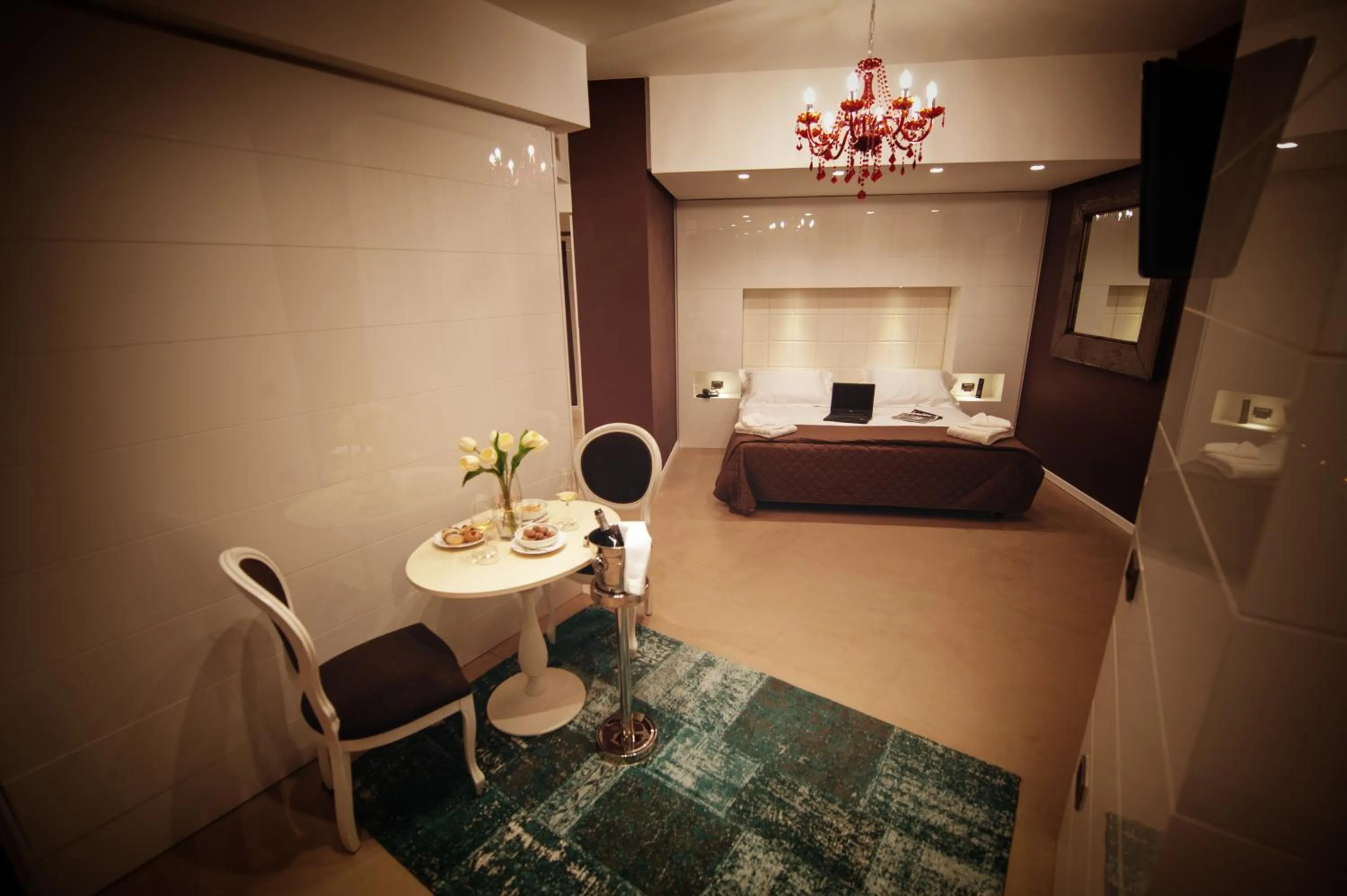 Seating area in Gran Paradiso Hotel Spa