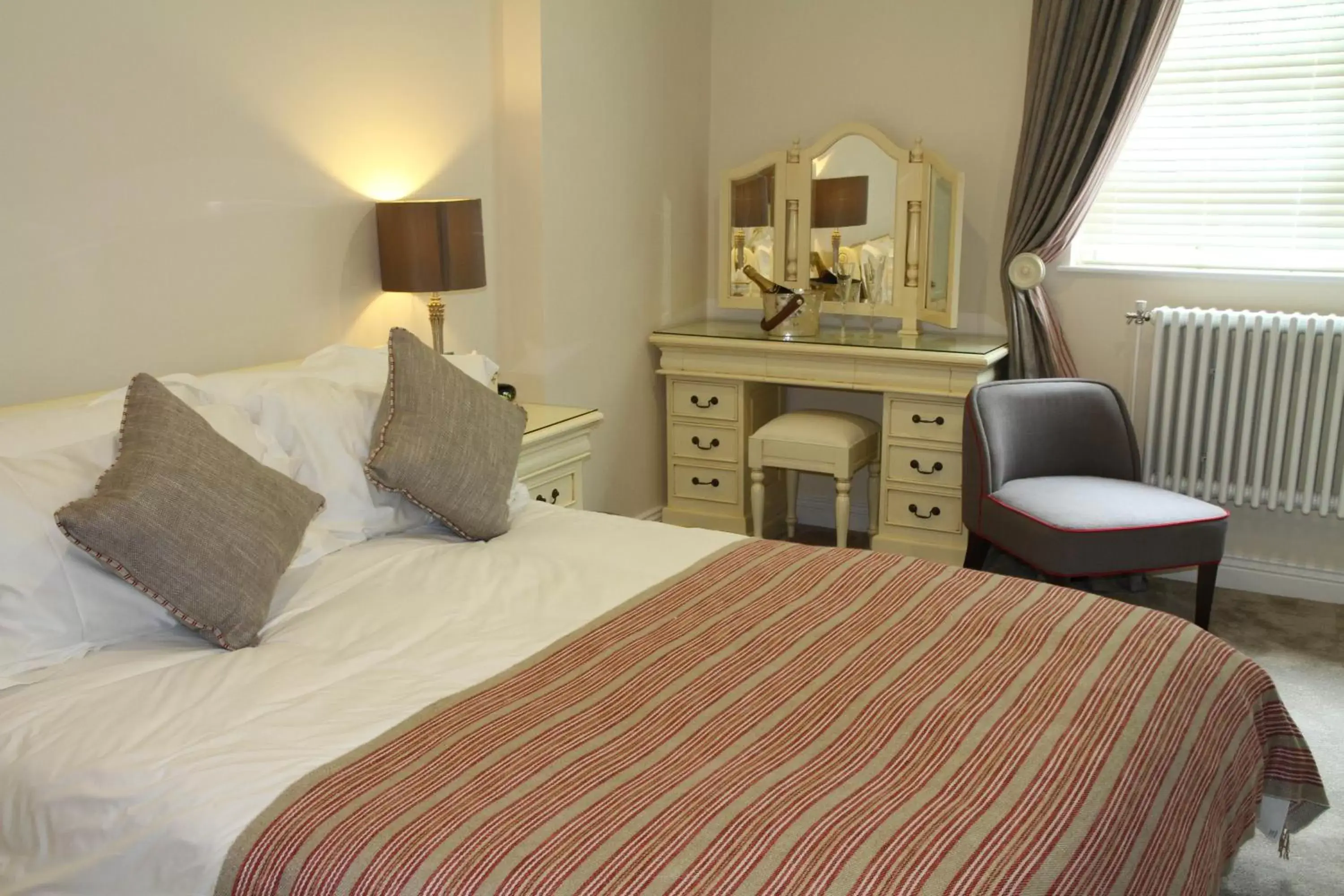 Bed in The Malvern Hills Hotel