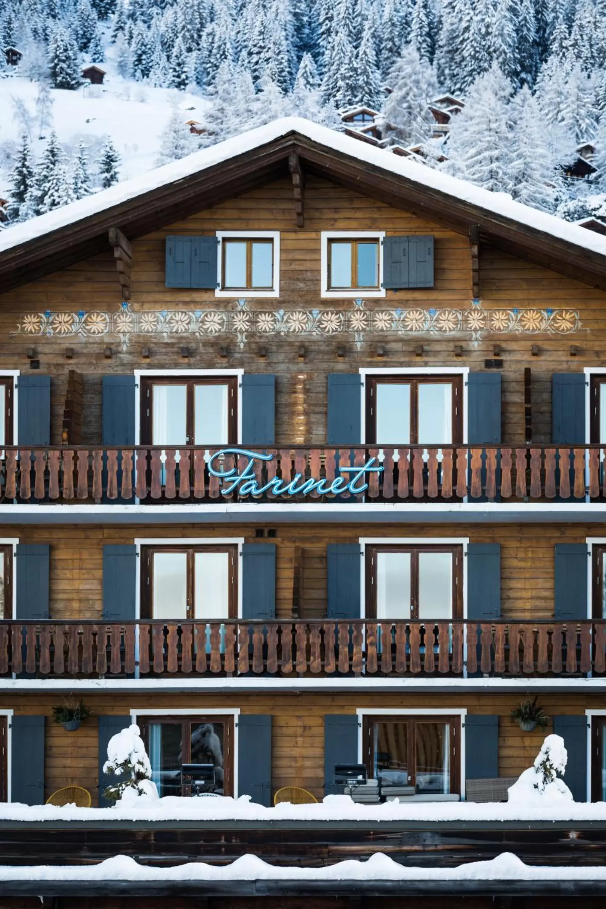 Winter in Hotel Farinet